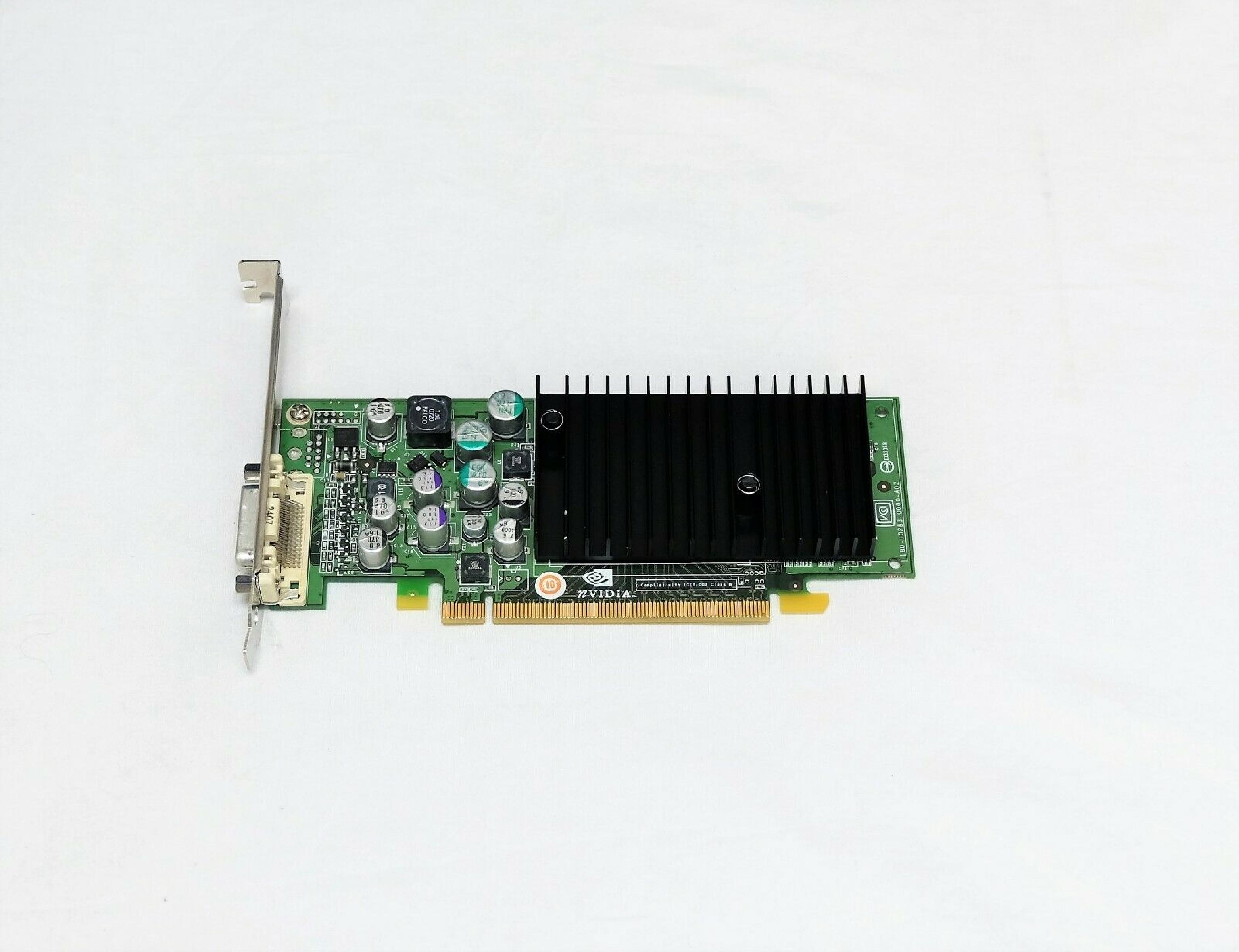 NVIDIA 0X8702 128MB PCI-E VIDEO CARD WITH DMS-59 OUTPUT