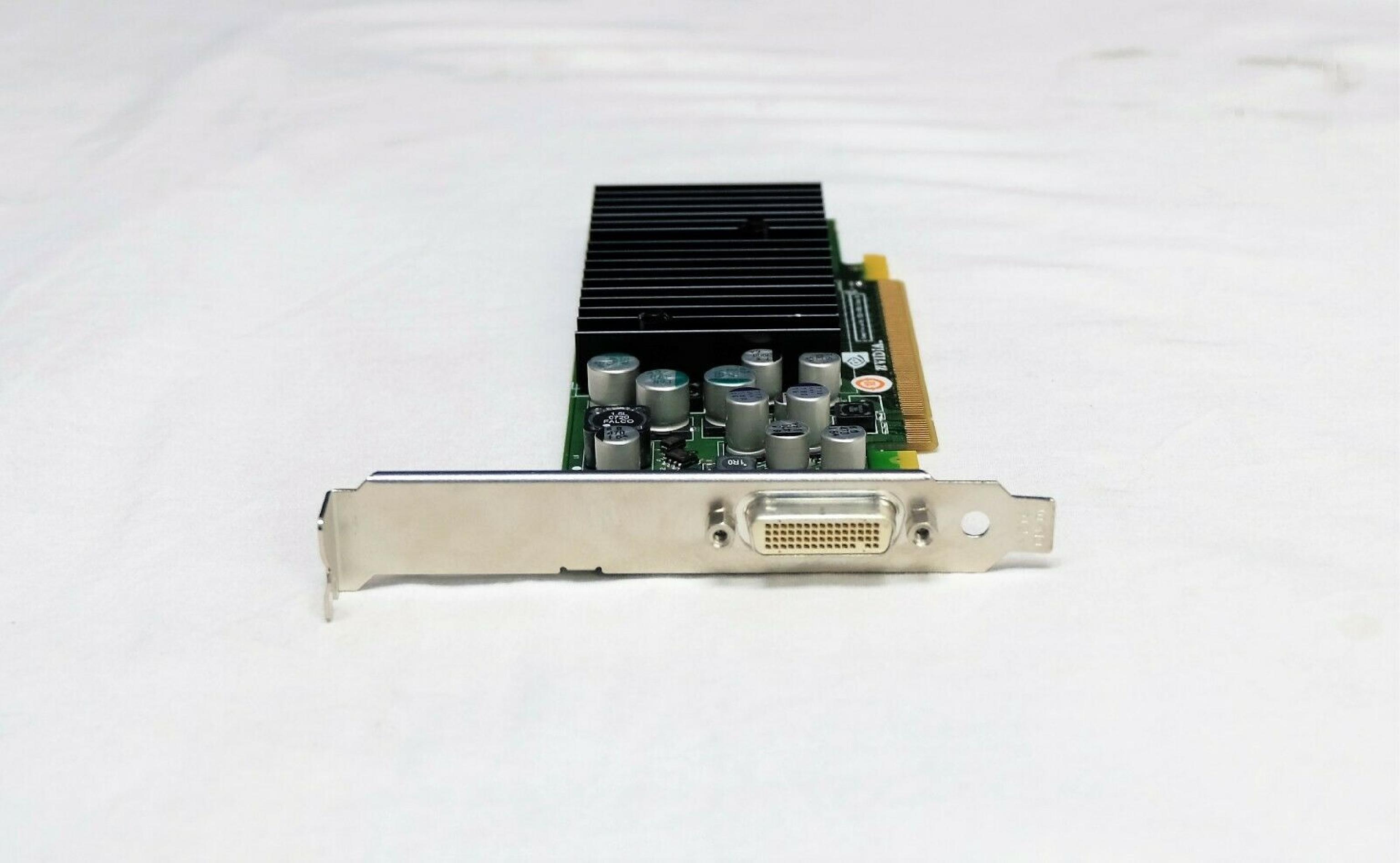 NVIDIA 0X8702 128MB PCI-E VIDEO CARD WITH DMS-59 OUTPUT