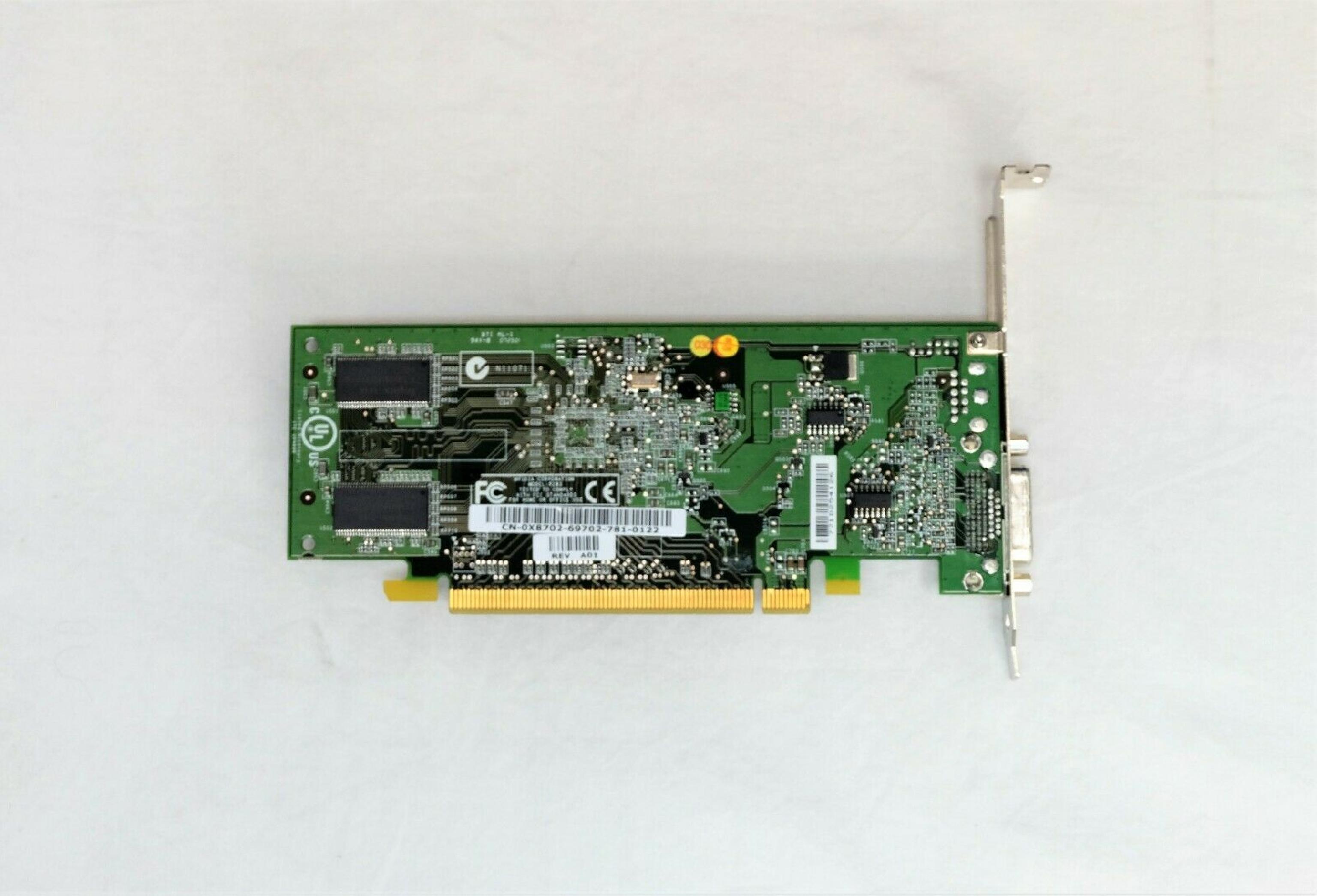 NVIDIA 0X8702 128MB PCI-E VIDEO CARD WITH DMS-59 OUTPUT