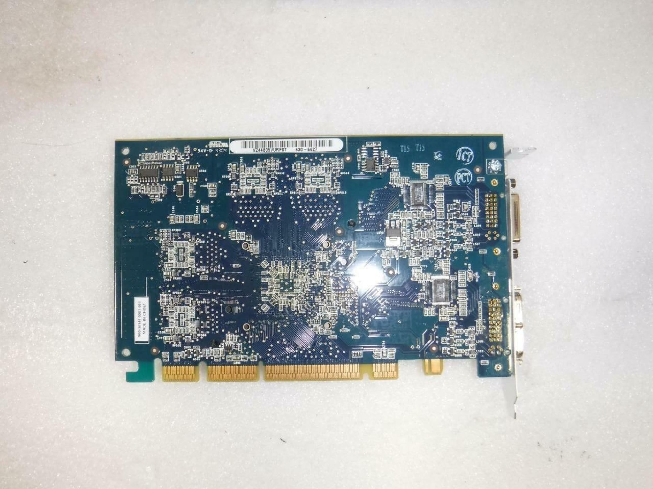 NVIDIA 603-3254 64MB AGP VIDEO CARD MAC FX5200 DDR WITH APPLE DVI AND DVI OUTPUTS