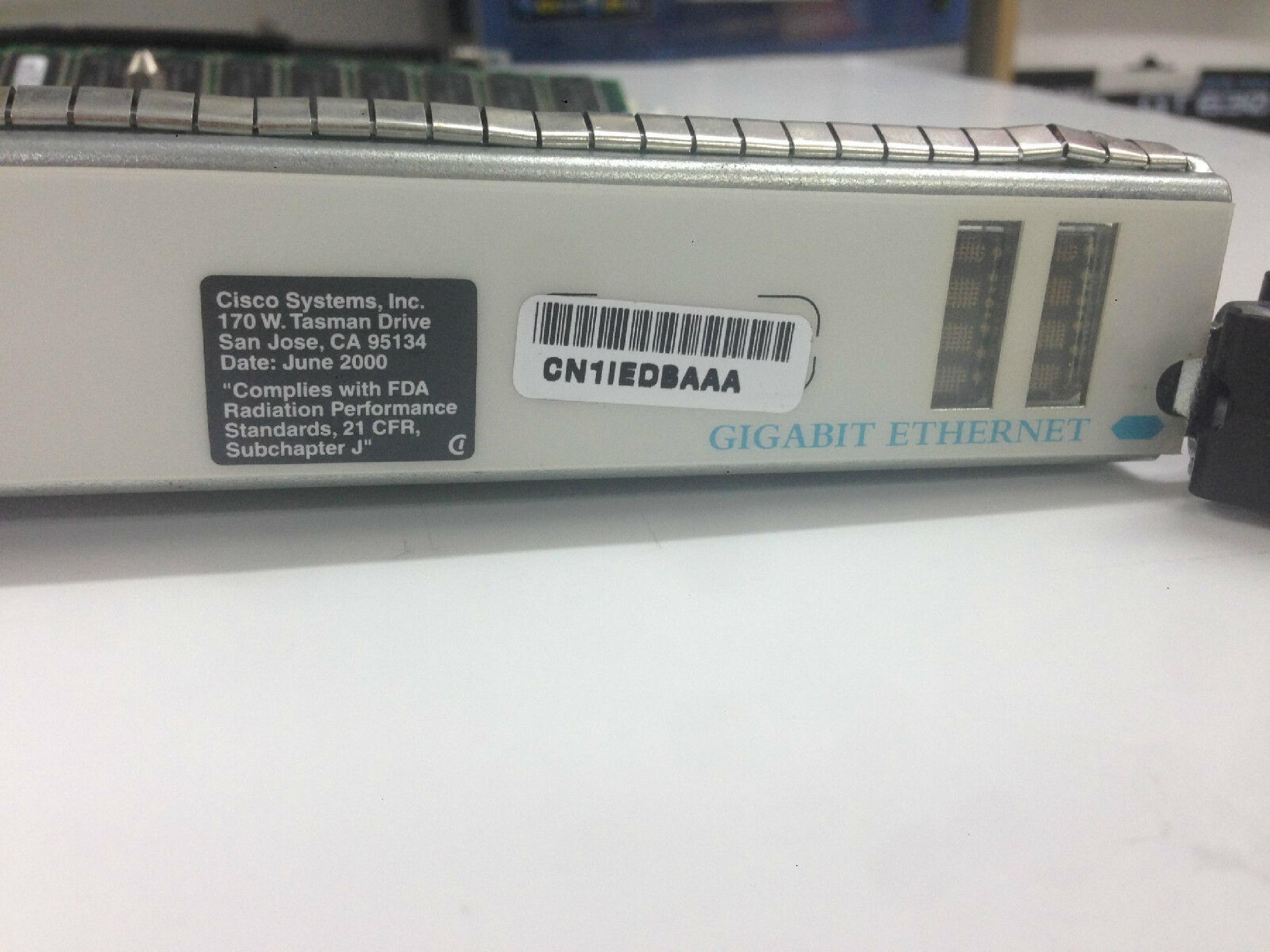 CISCO SYSTEMS 73-3302-03 1-PORT GIGABIT ETHERNET LINE CARD GSR 12000 SINGLEPORT