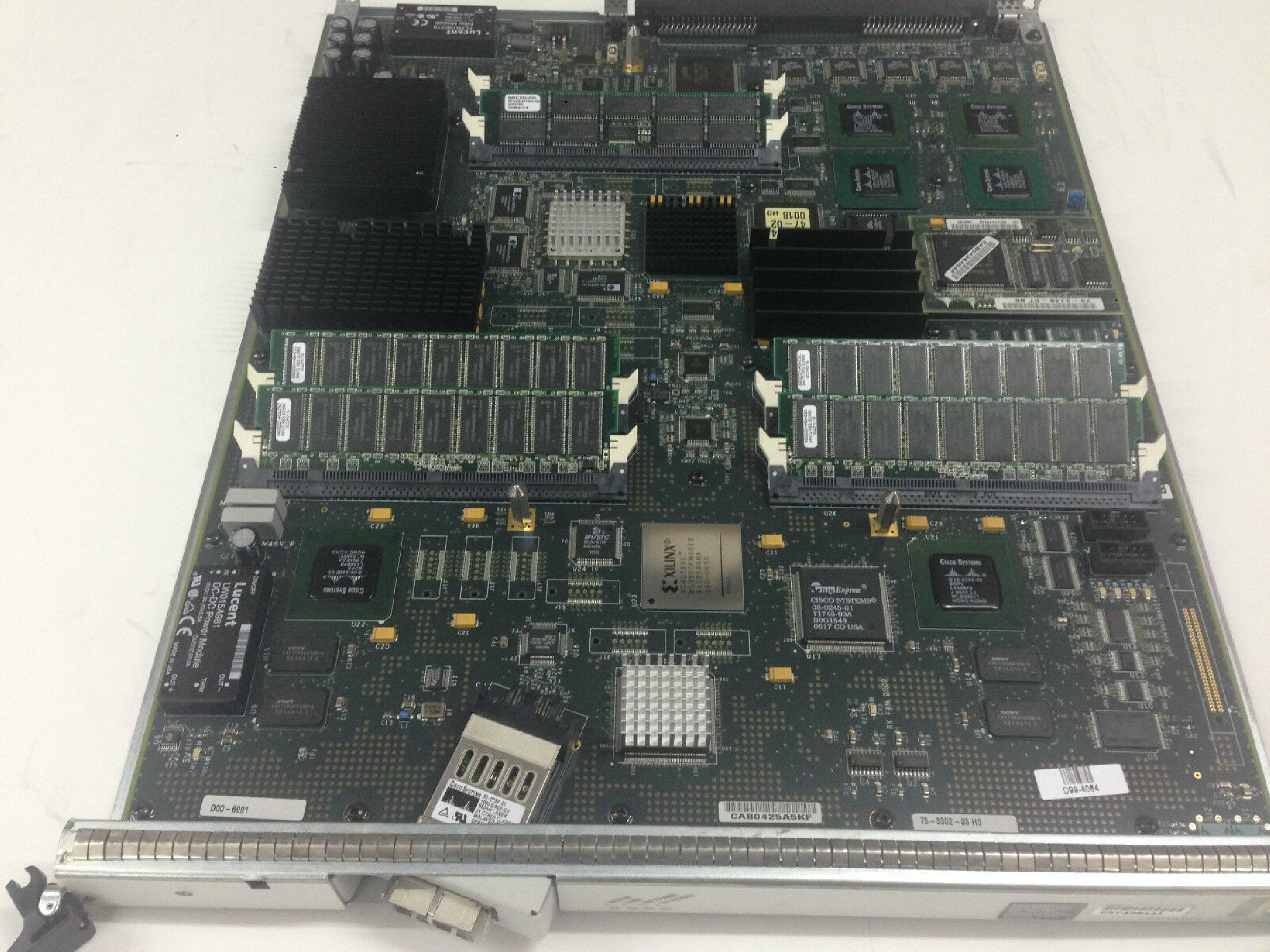 CISCO SYSTEMS 73-3302-03 1-PORT GIGABIT ETHERNET LINE CARD GSR 12000 SINGLEPORT