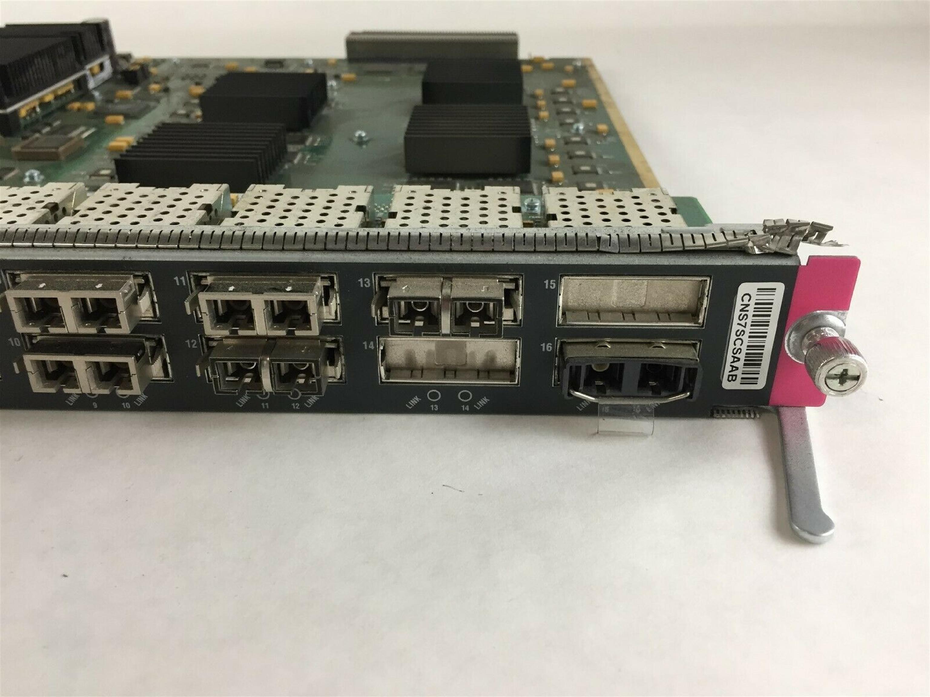 CISCO SYSTEMS WS-X6416-GBIC CATALYST 6000 16-PORT GIG ETHERNET MODULE