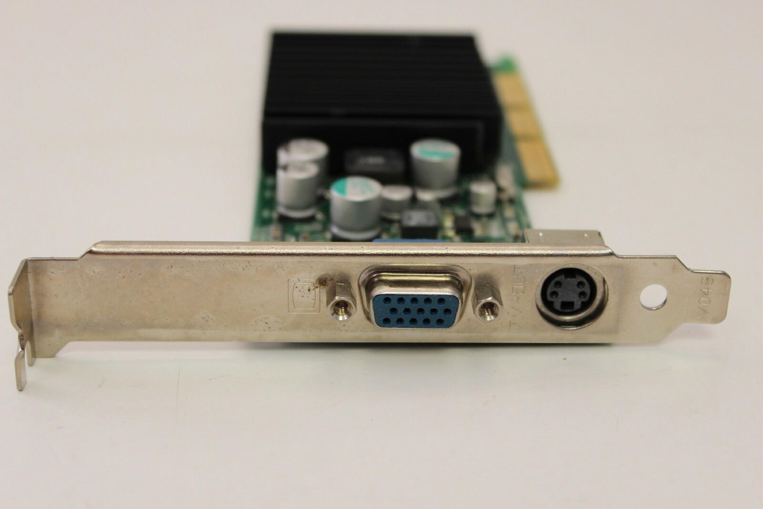 NVIDIA 5H175 64MB AGP VIDEO CARD WITH VGA AND SVIDEO OUTPUTS