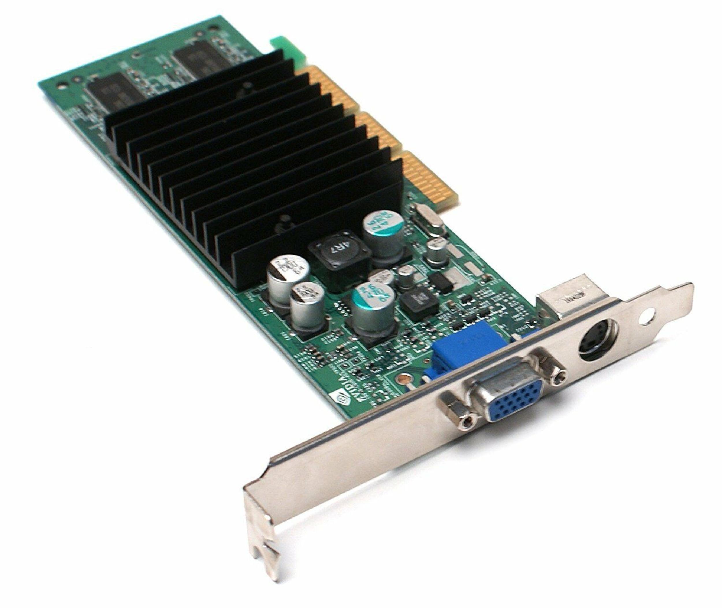 NVIDIA 5H175 64MB AGP VIDEO CARD WITH VGA AND SVIDEO OUTPUTS