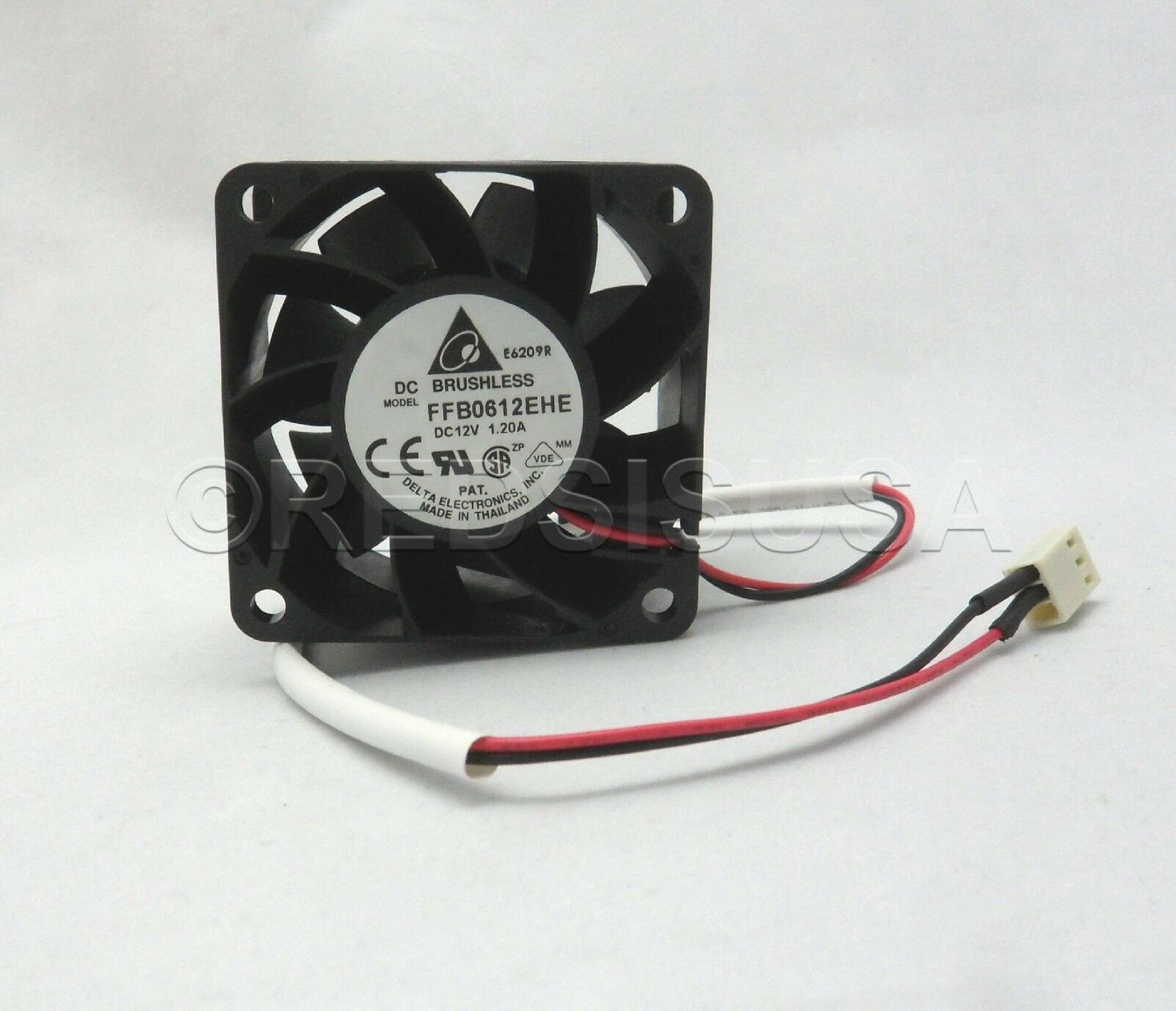 DELL 1X514 12VDC 1.20A BRUSHLESS FAN 60MM X60MM X 38MM WITH 3 WIRES 4 PIN CONNECTOR
