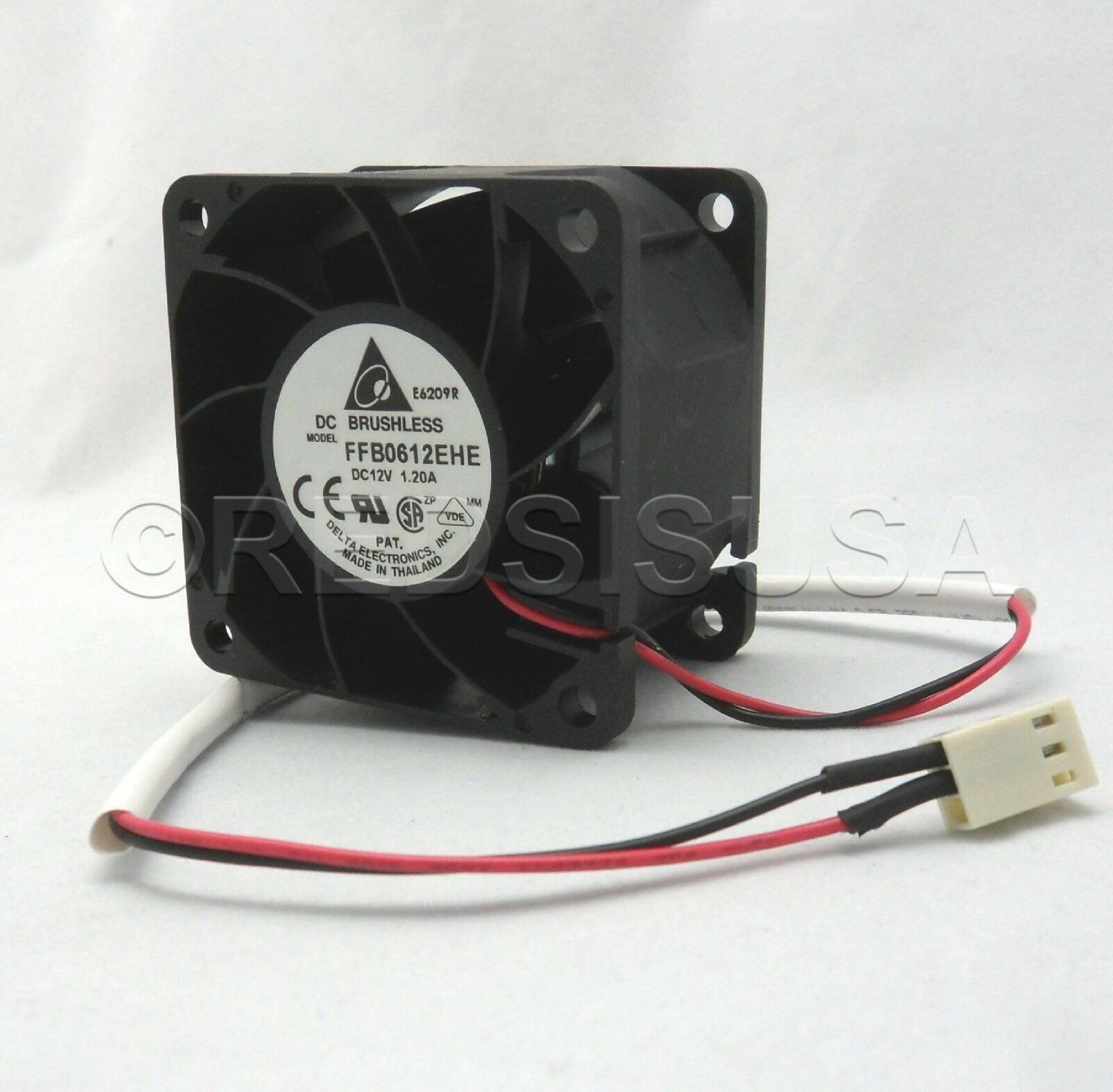 DELL 1X514 12VDC 1.20A BRUSHLESS FAN 60MM X60MM X 38MM WITH 3 WIRES 4 PIN CONNECTOR
