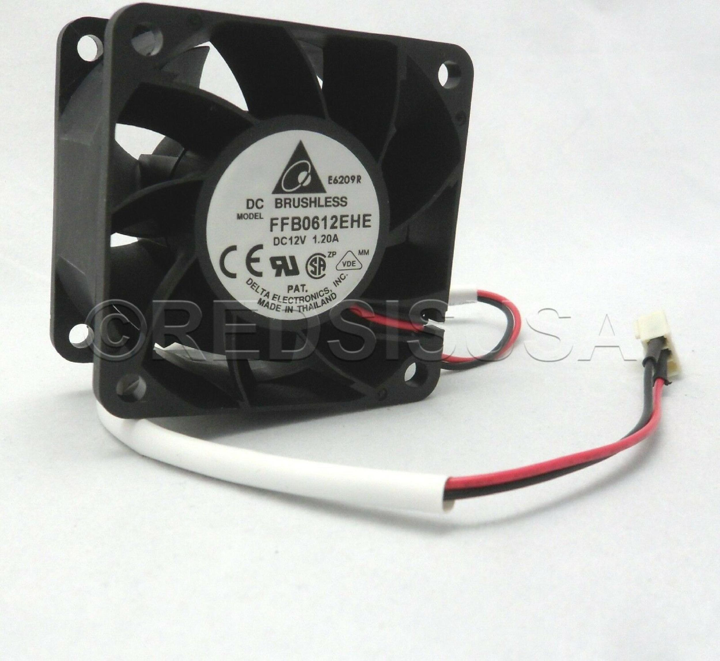 DELL 1X514 12VDC 1.20A BRUSHLESS FAN 60MM X60MM X 38MM WITH 3 WIRES 4 PIN CONNECTOR