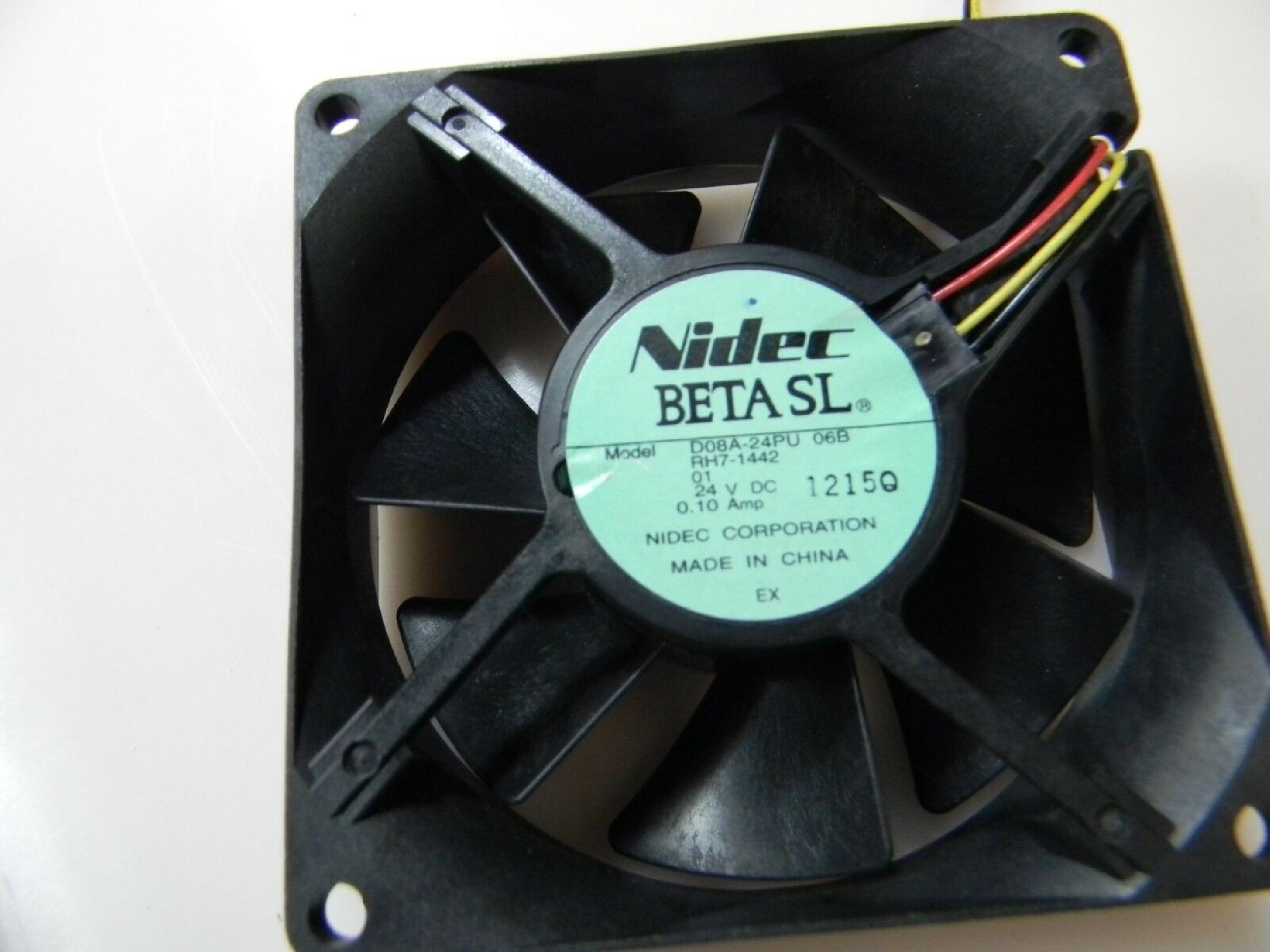 NIDEC BETA SL 12VDC 0.43A 11 BLADE FAN 70MM X 70MM X 15MM 3 WIRES 3 PIN STANDARD FAN CONNECTOR BETA SL