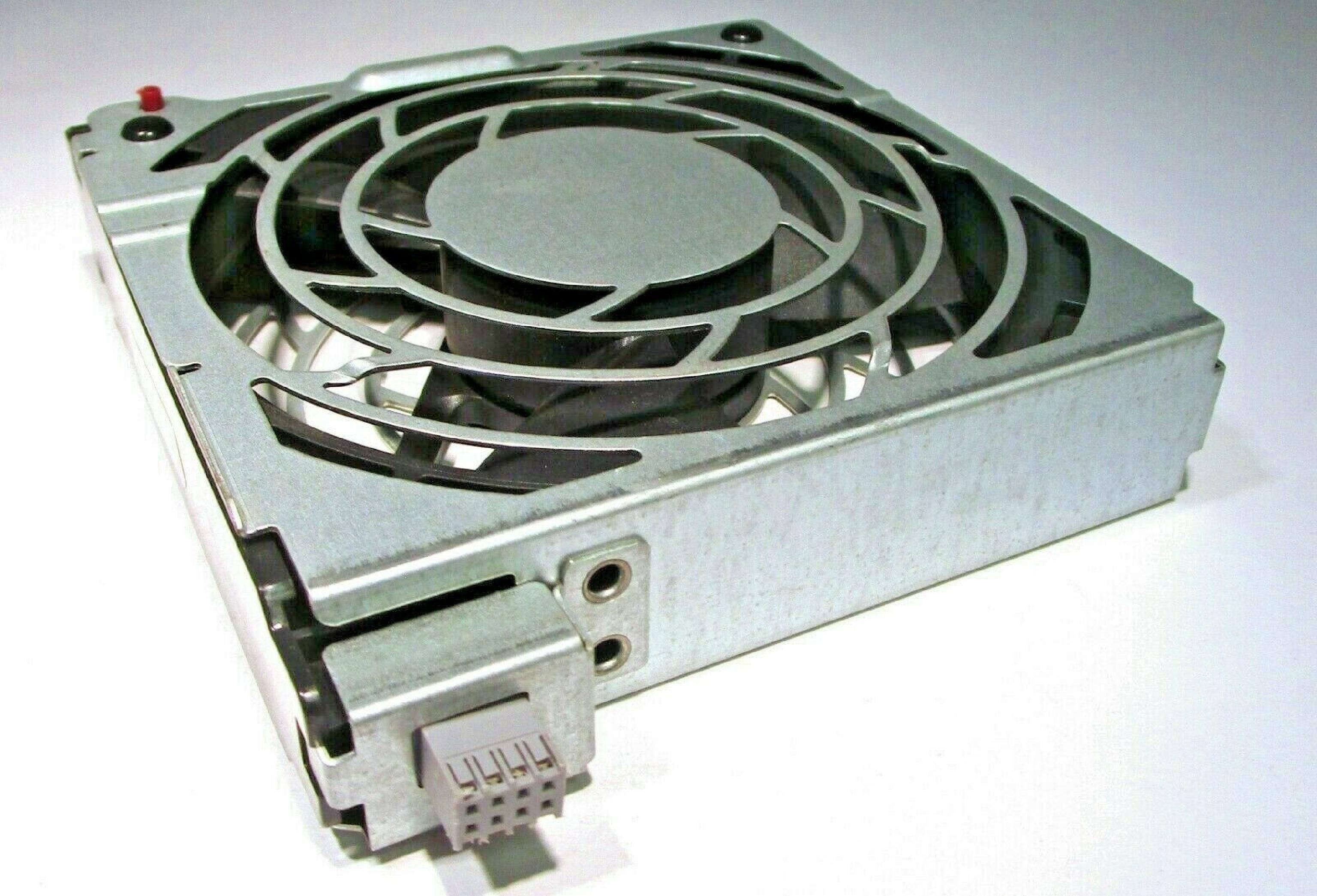 SENSFLOW / HEWLETT PACKARD / HP 233104-001 12VDC 0.75A 3 BLADE FAN 120MM X 25MM 4 WIRES 6 PIN CONNECTOR PROLIANT DL580 G2 SERVER CASE CPU THIN BLADES