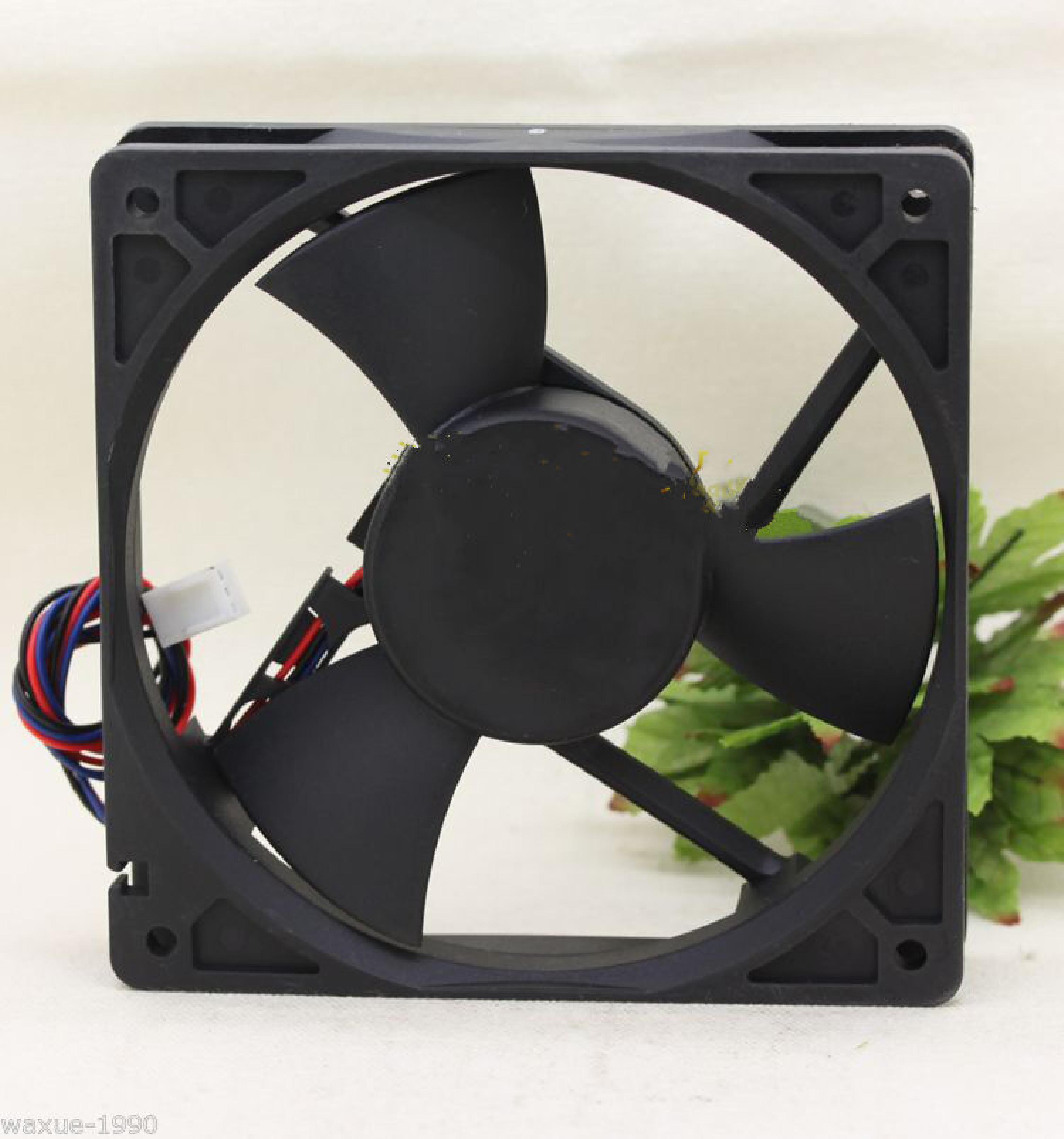 SENSFLOW EFC1212D 12VDC 0.75A 3 BLADE FAN 120MM X 120MM X 25MM 4 WIRES 6 PIN CONNECTOR