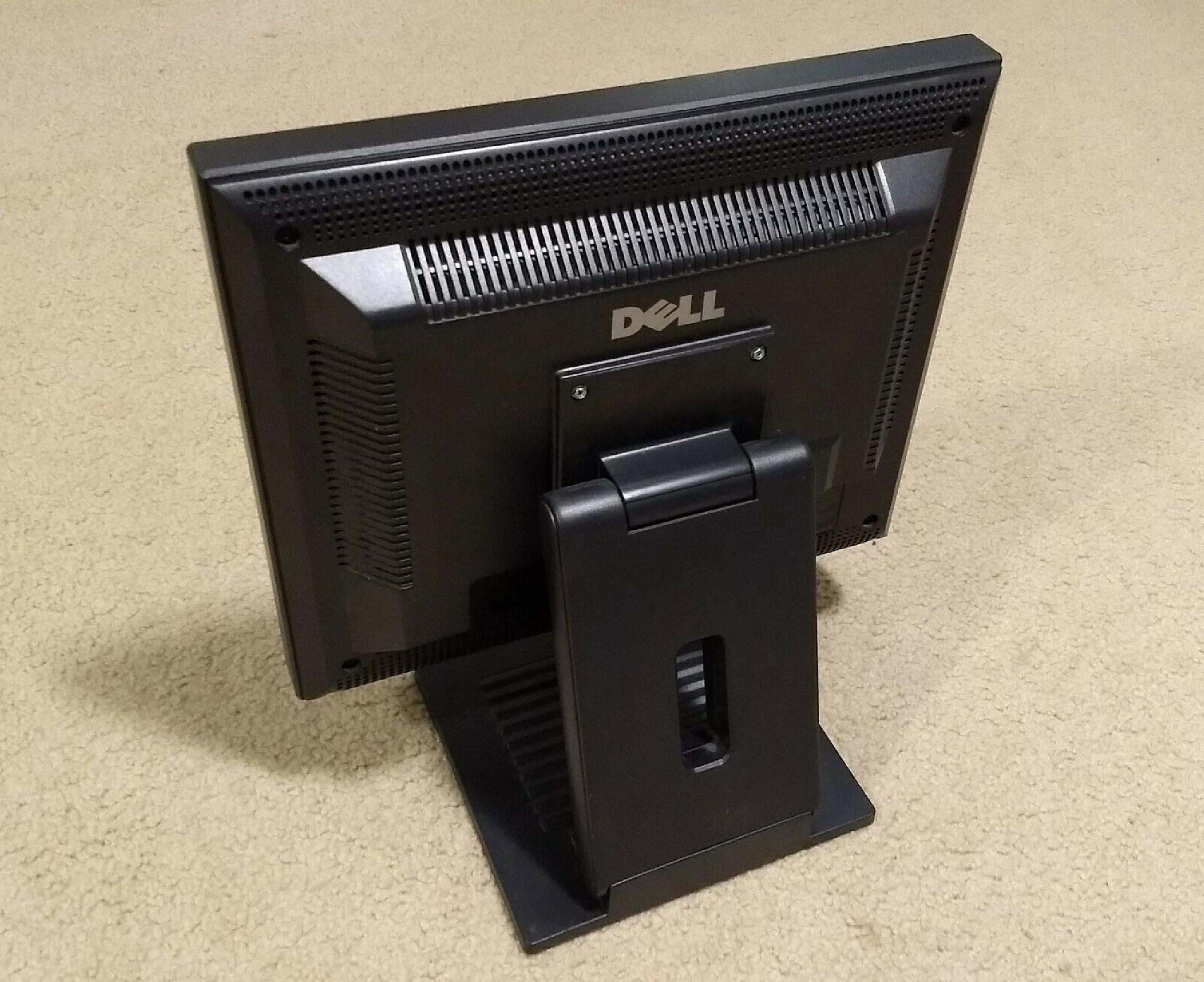 DELL 1800FP 18.1INCH TFT FLAT PANEL LCD MONITOR 4:3 BLACK CASE 1280X1024