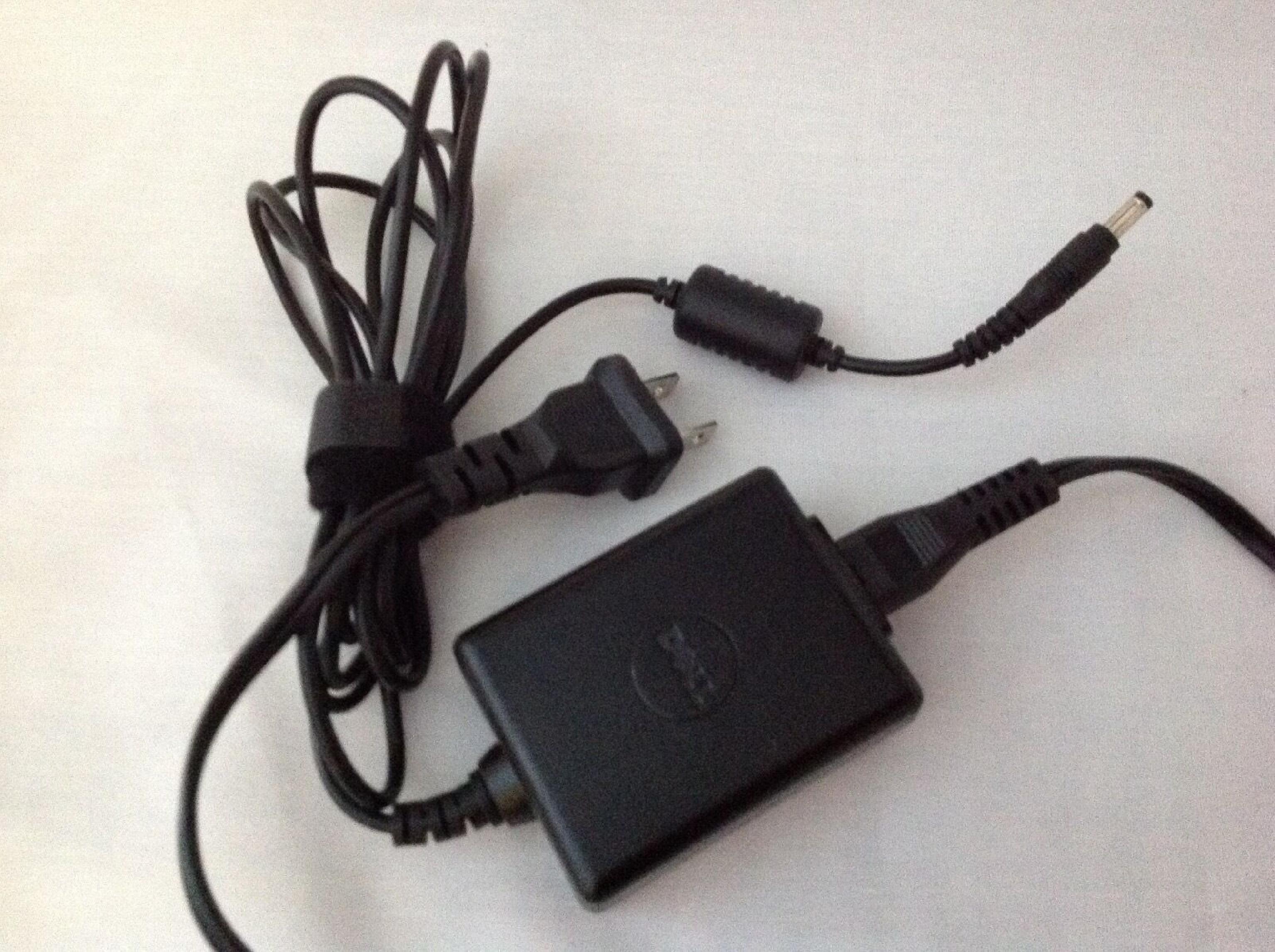 DELL NC490 5.4V DC 2410MA AC ADAPTER OD: 4MM ID: 1.75MM BARREL CONNECTOR DESKTOP STYLE NEGATIVE OUTSIDE POLE