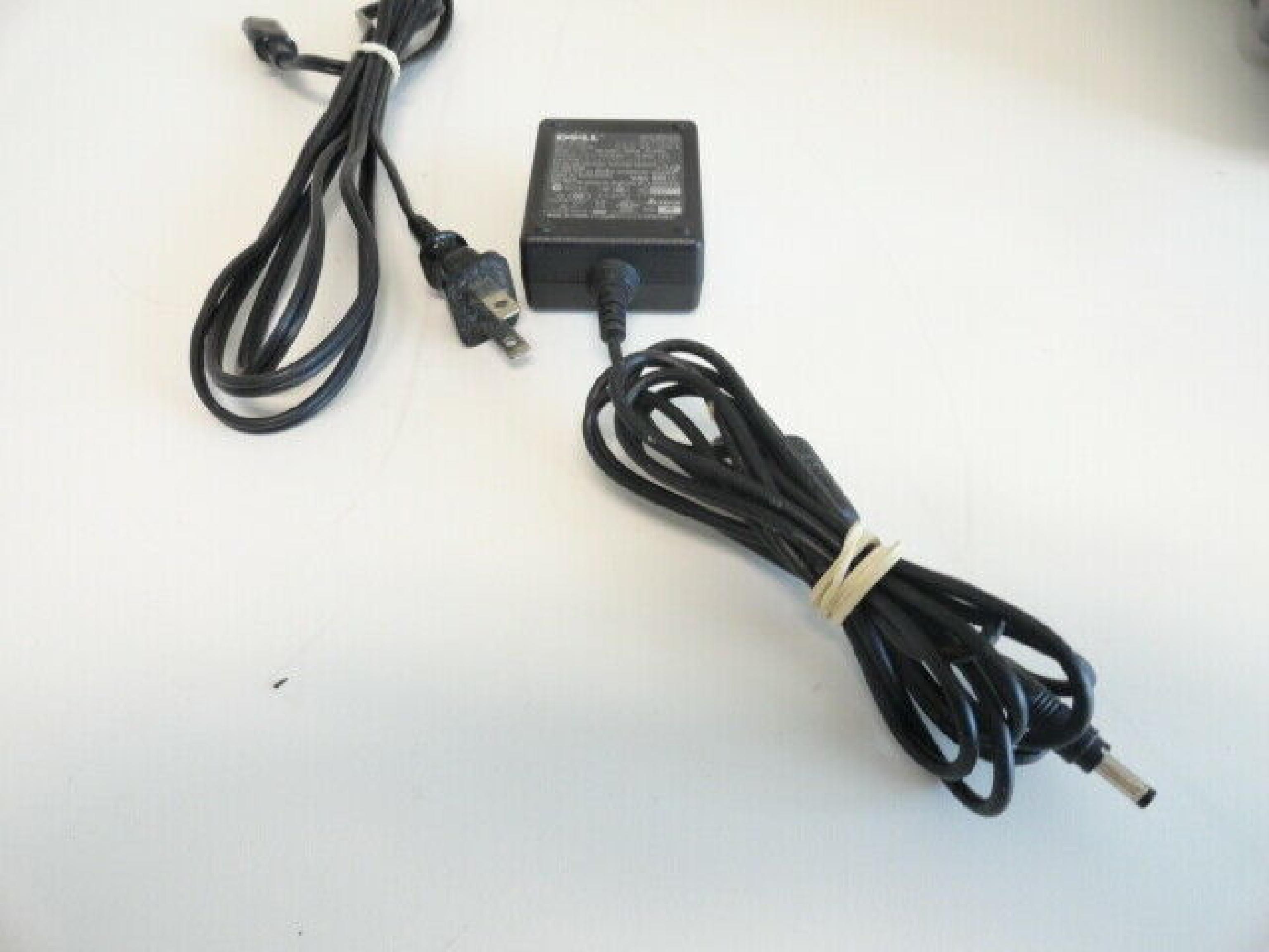 DELL NC490 5.4V DC 2410MA AC ADAPTER OD: 4MM ID: 1.75MM BARREL CONNECTOR DESKTOP STYLE NEGATIVE OUTSIDE POLE