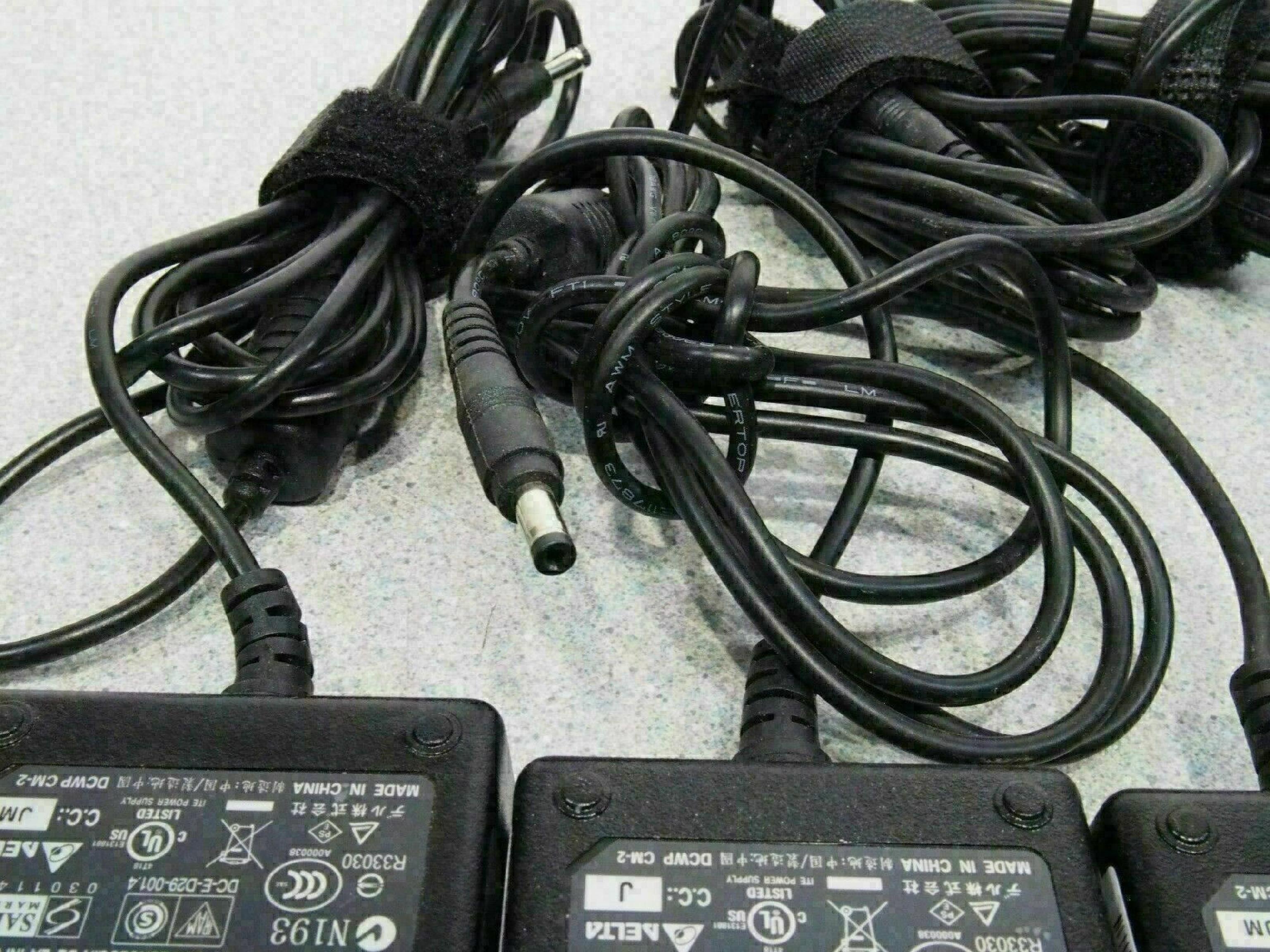 DELL NC490 5.4V DC 2410MA AC ADAPTER OD: 4MM ID: 1.75MM BARREL CONNECTOR DESKTOP STYLE NEGATIVE OUTSIDE POLE