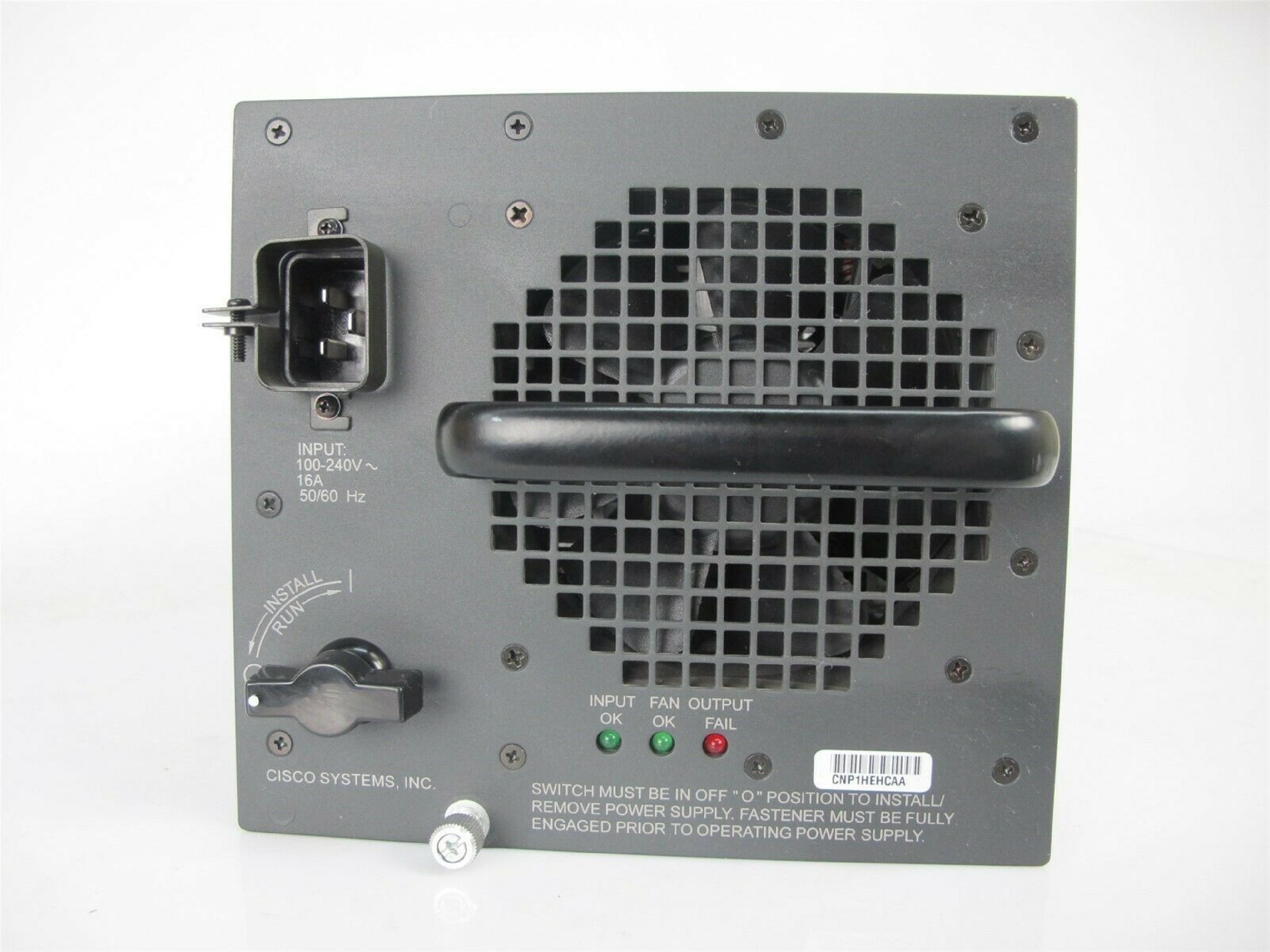 CISCO SYSTEMS 34-1535-01 1300W-2500W AC/DC MILAN PLUS POWER SUPPLY FOR CATALYST 6000