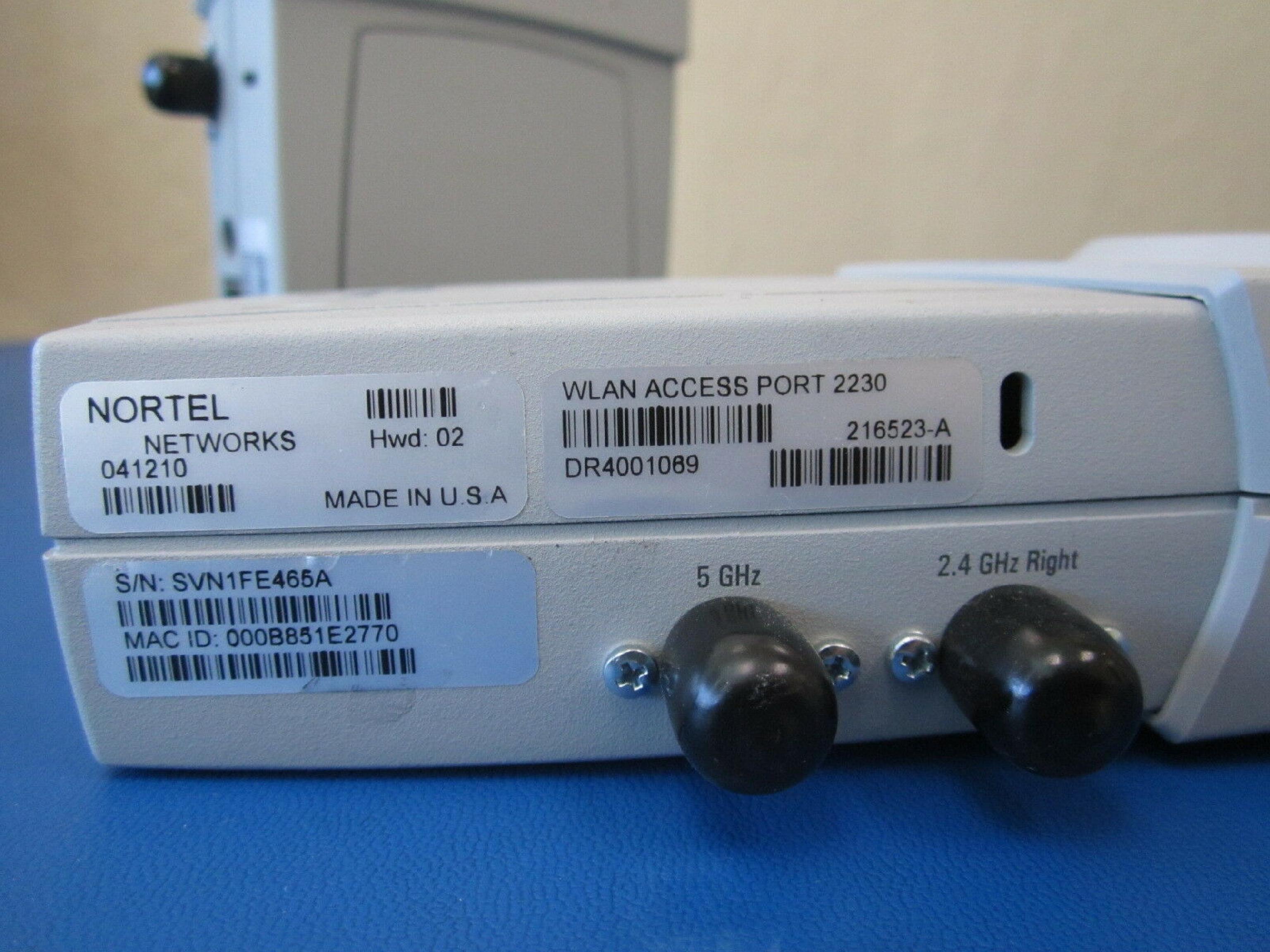 BAY NETWORKS / NORTEL 216523-A WLAN ACCESS PORT 2230