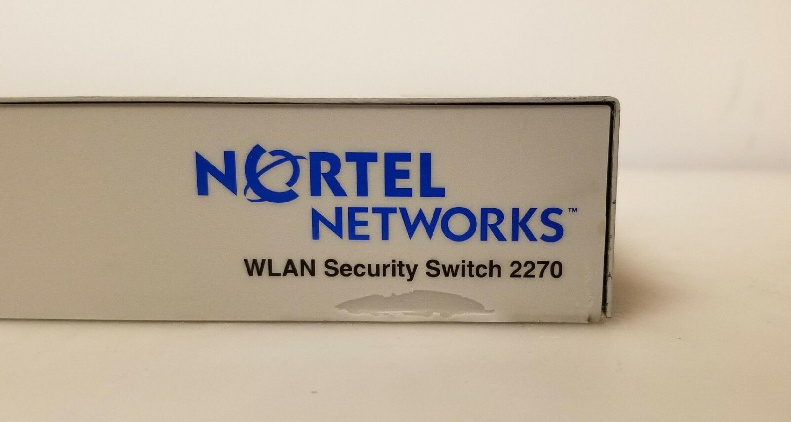 BAY NETWORKS / NORTEL 2270 WLAN FIBER SECURITY SWITCH 2270