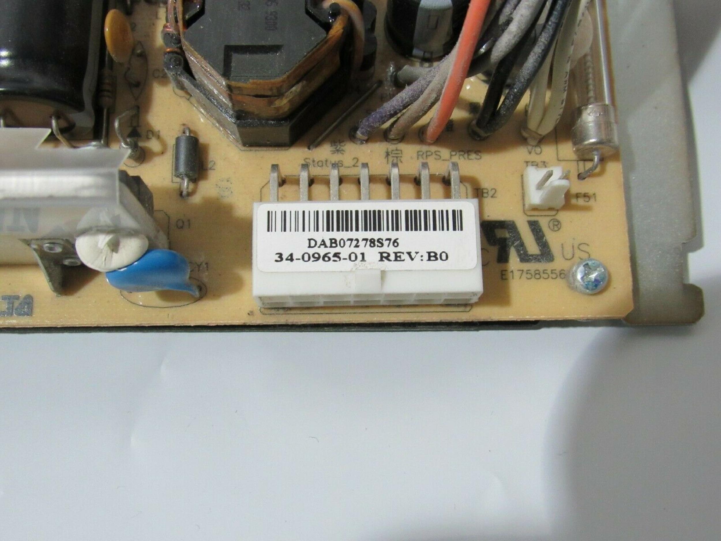 CISCO SYSTEMS ADP-54AP OPEN FRAME POWER SUPPLY FOR CATALYST 2950 SWITCH