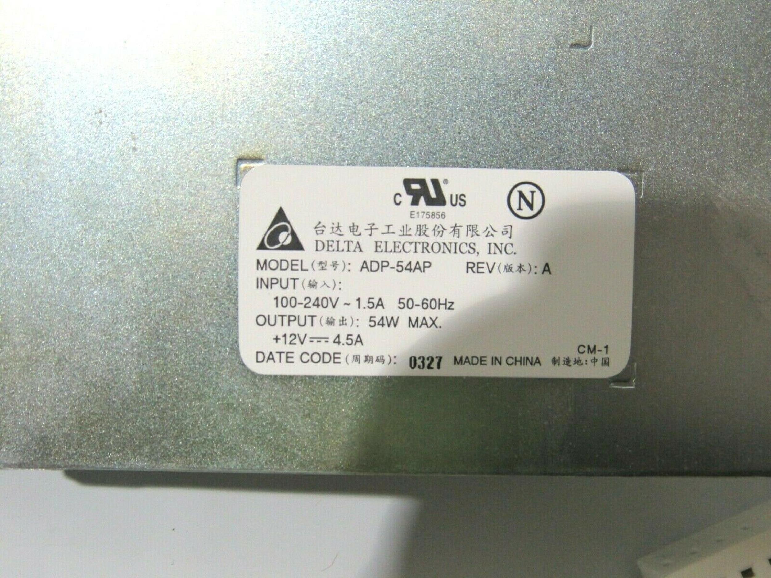 CISCO SYSTEMS ADP-54AP OPEN FRAME POWER SUPPLY FOR CATALYST 2950 SWITCH