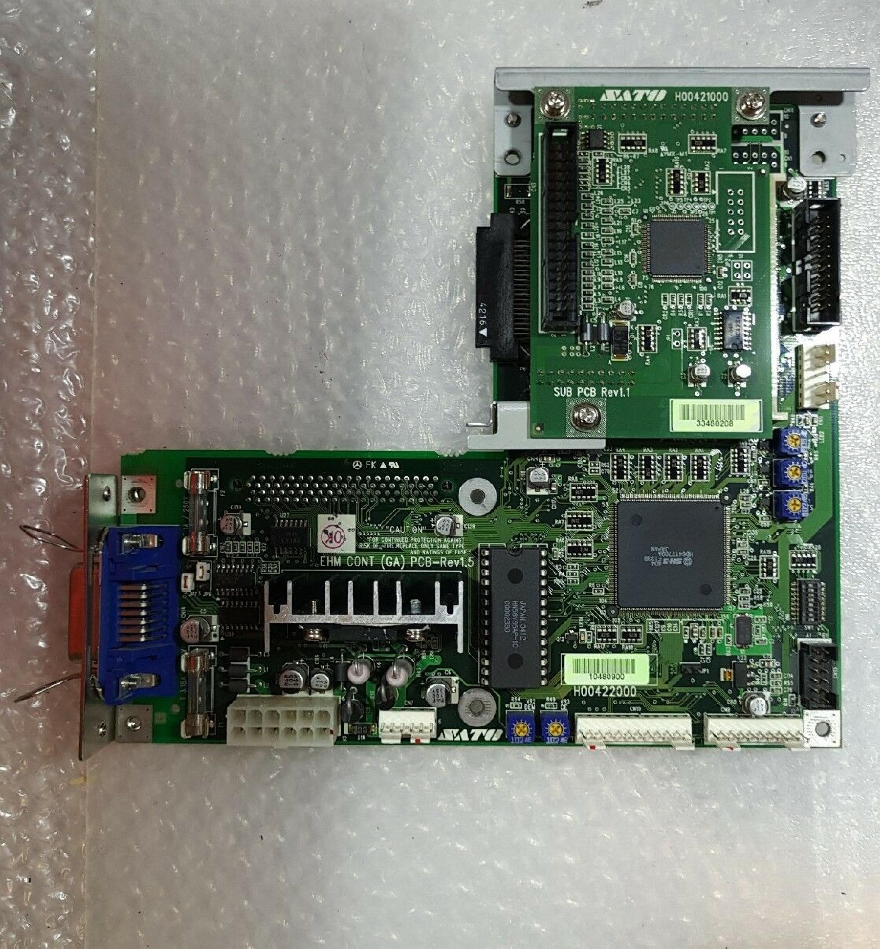 SATO H00422000 SYSTEM BOARD FOR M8400RVE THERMAL PRINTER