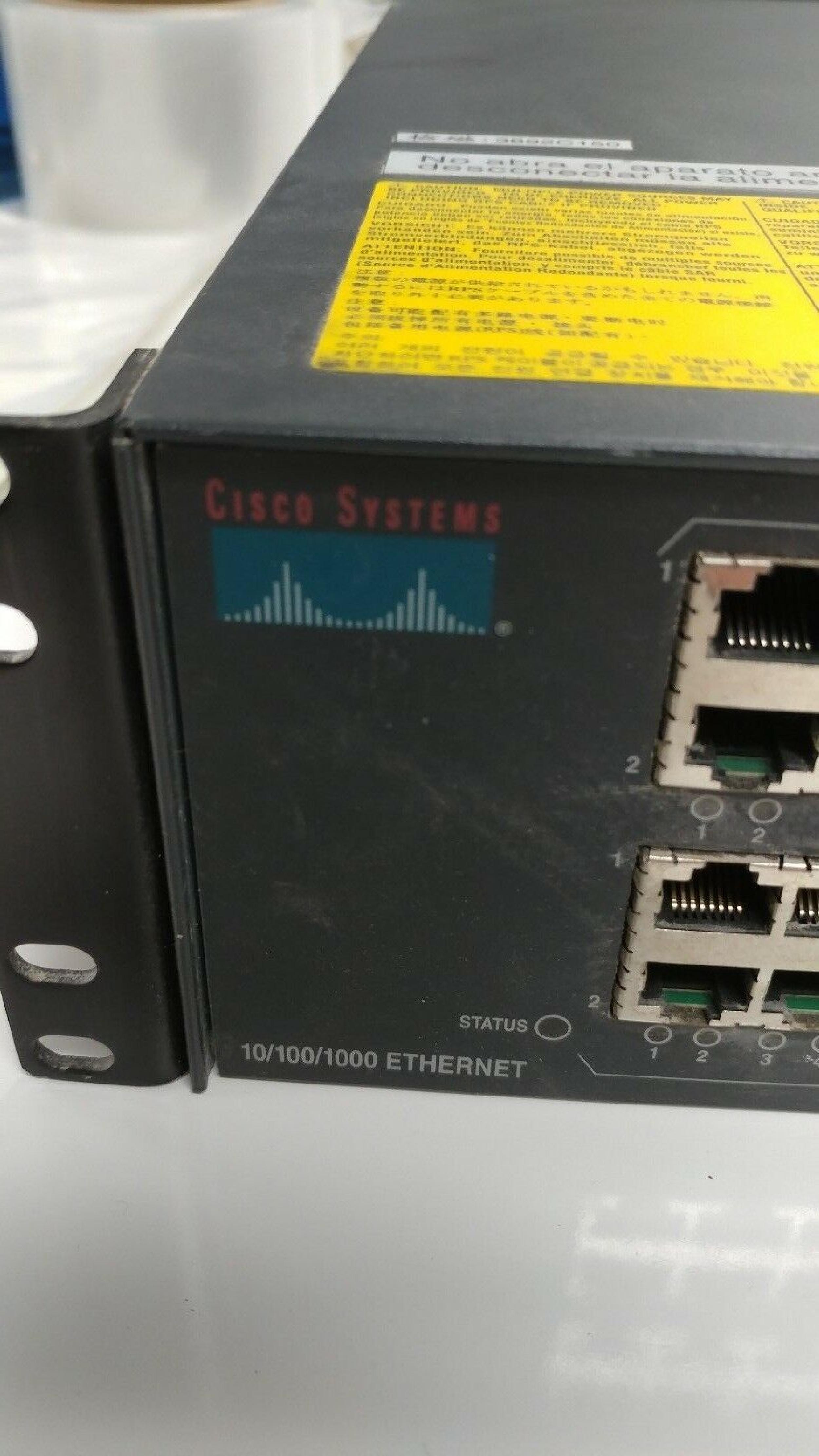 CISCO SYSTEMS C2980G-A 10/100/1000 CATALYST 80 PORT 10/100 2 PORTS GBIC