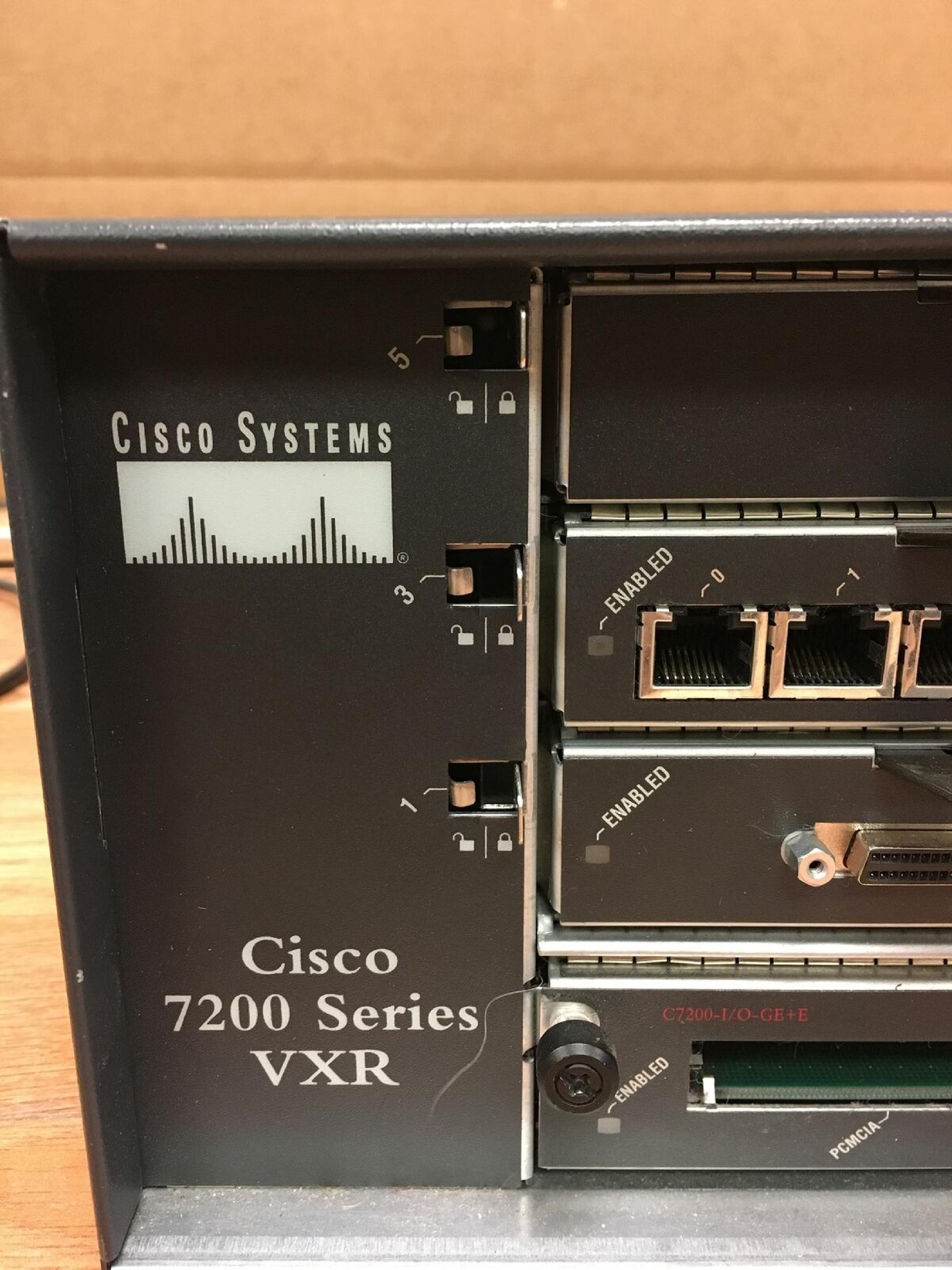 CISCO SYSTEMS 7200 SERIES 7200 SERIES CHASSIS