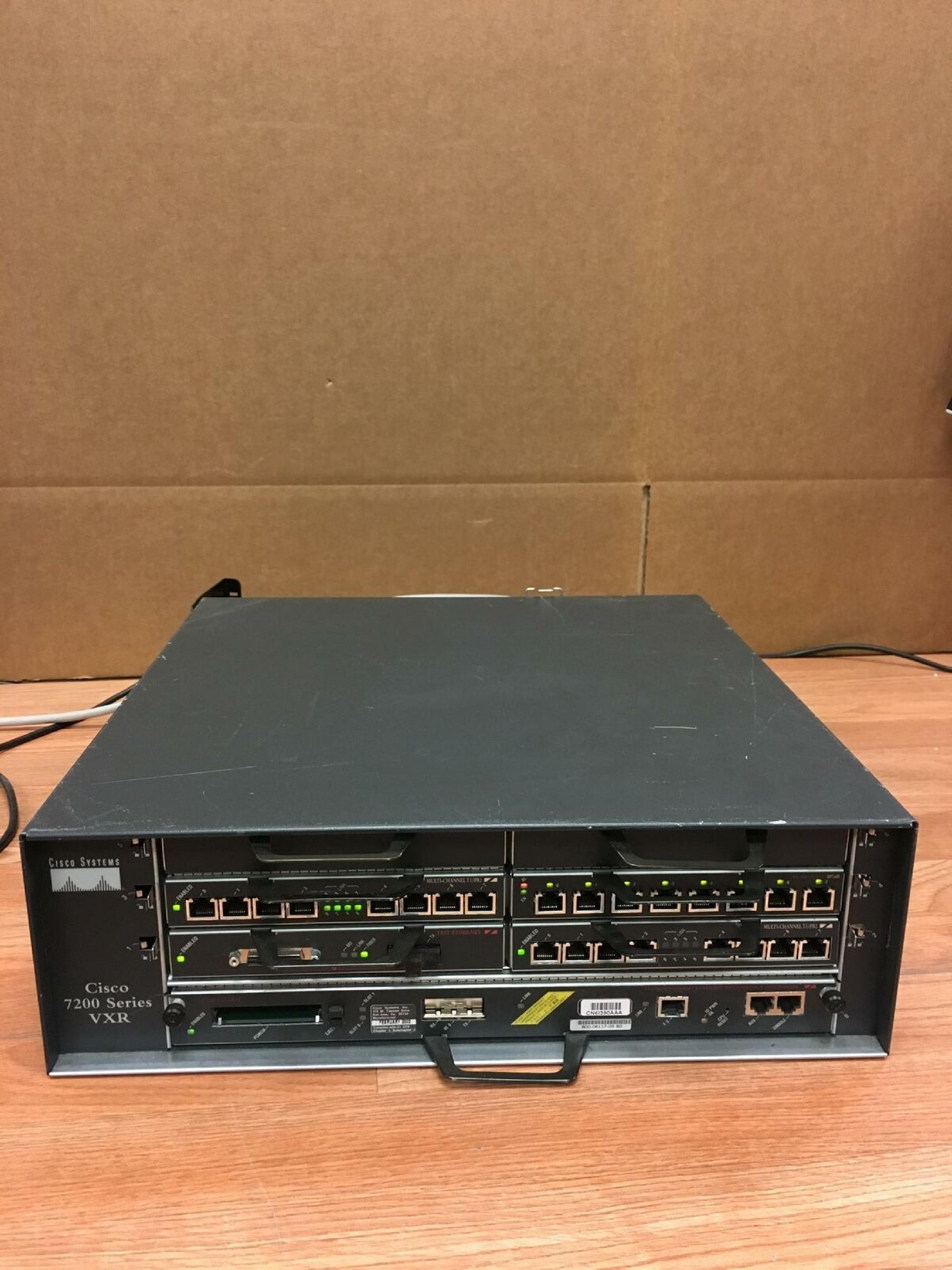 CISCO SYSTEMS 7200 SERIES 7200 SERIES CHASSIS