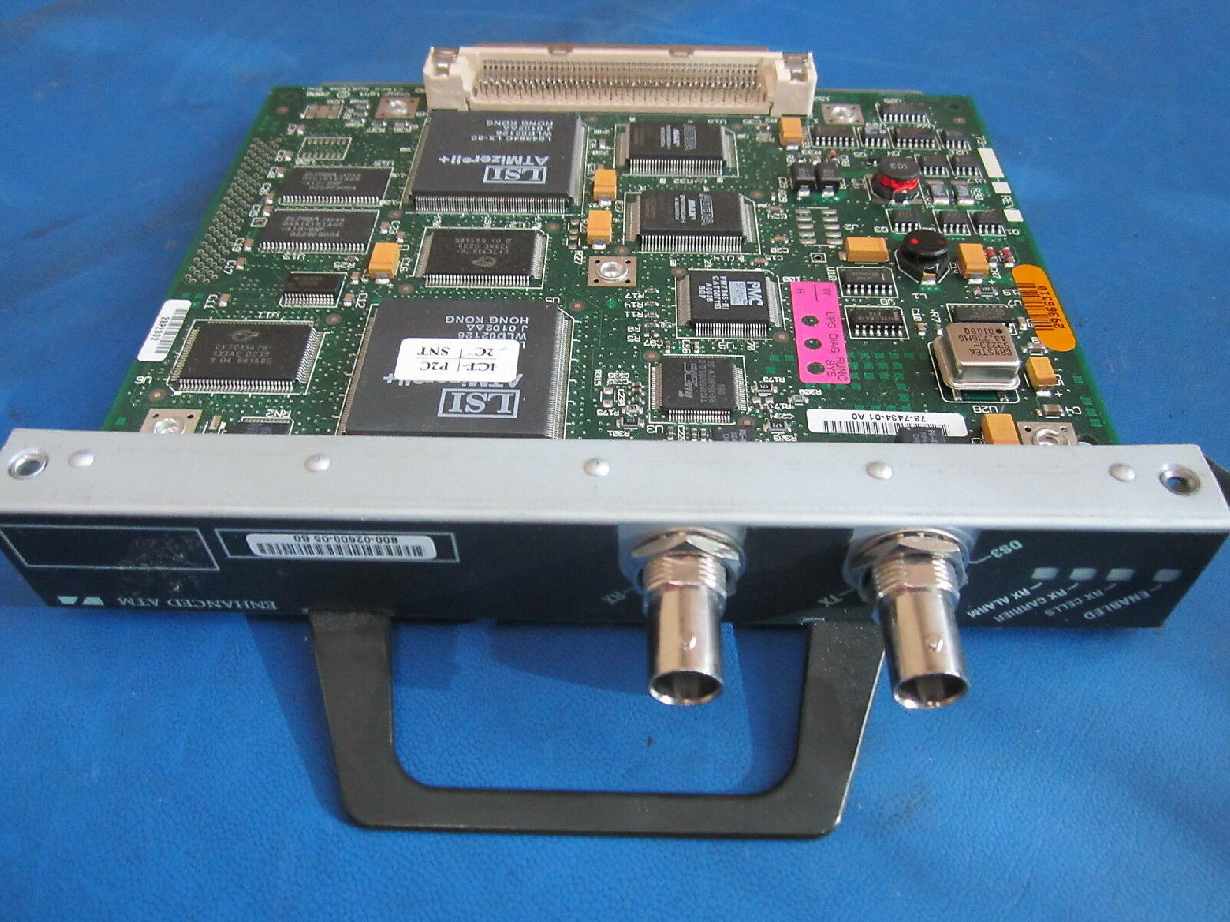 CISCO SYSTEMS 73-7434-01 ATM ADAPTER FOR 7200 SERIES CHASSIS