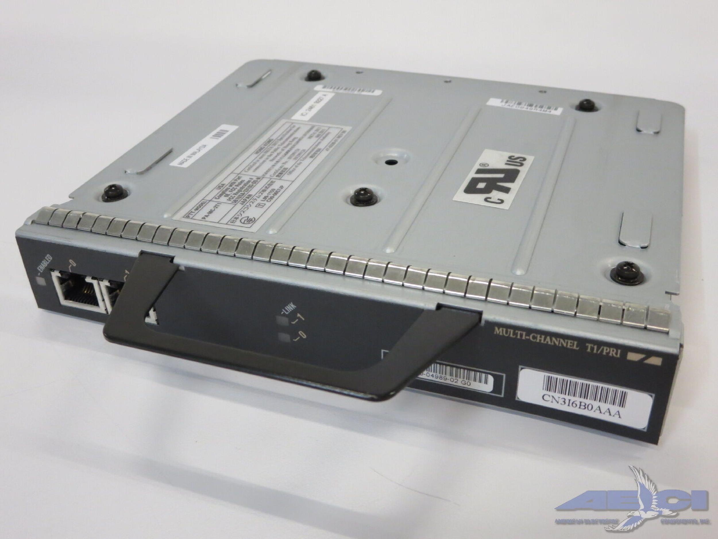 CISCO SYSTEMS PA-MC-2T1 DUAL T1 PORTS FOR 7200 SERIES CHASSIS