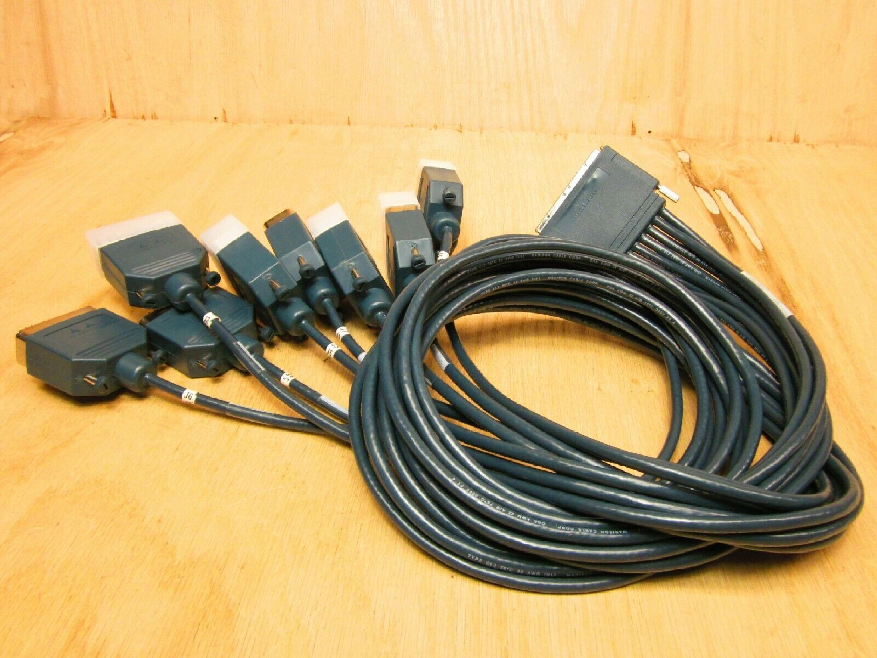 CISCO SYSTEMS 72-1102-01 6 FOOT 8 LEAD CABLE V.35