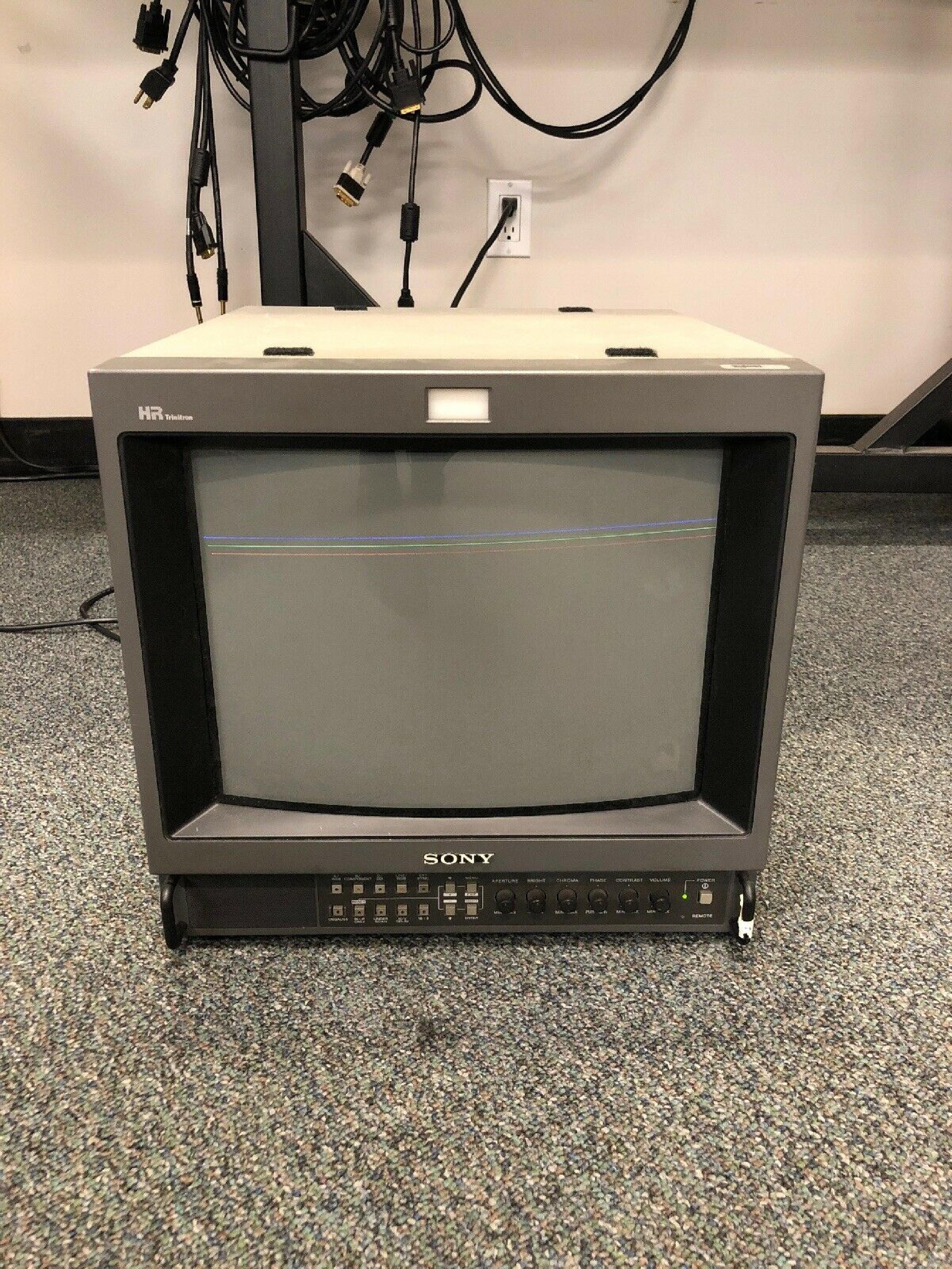 SONY PVM-1354Q TRINITRON COLOR VIDEO MONITOR