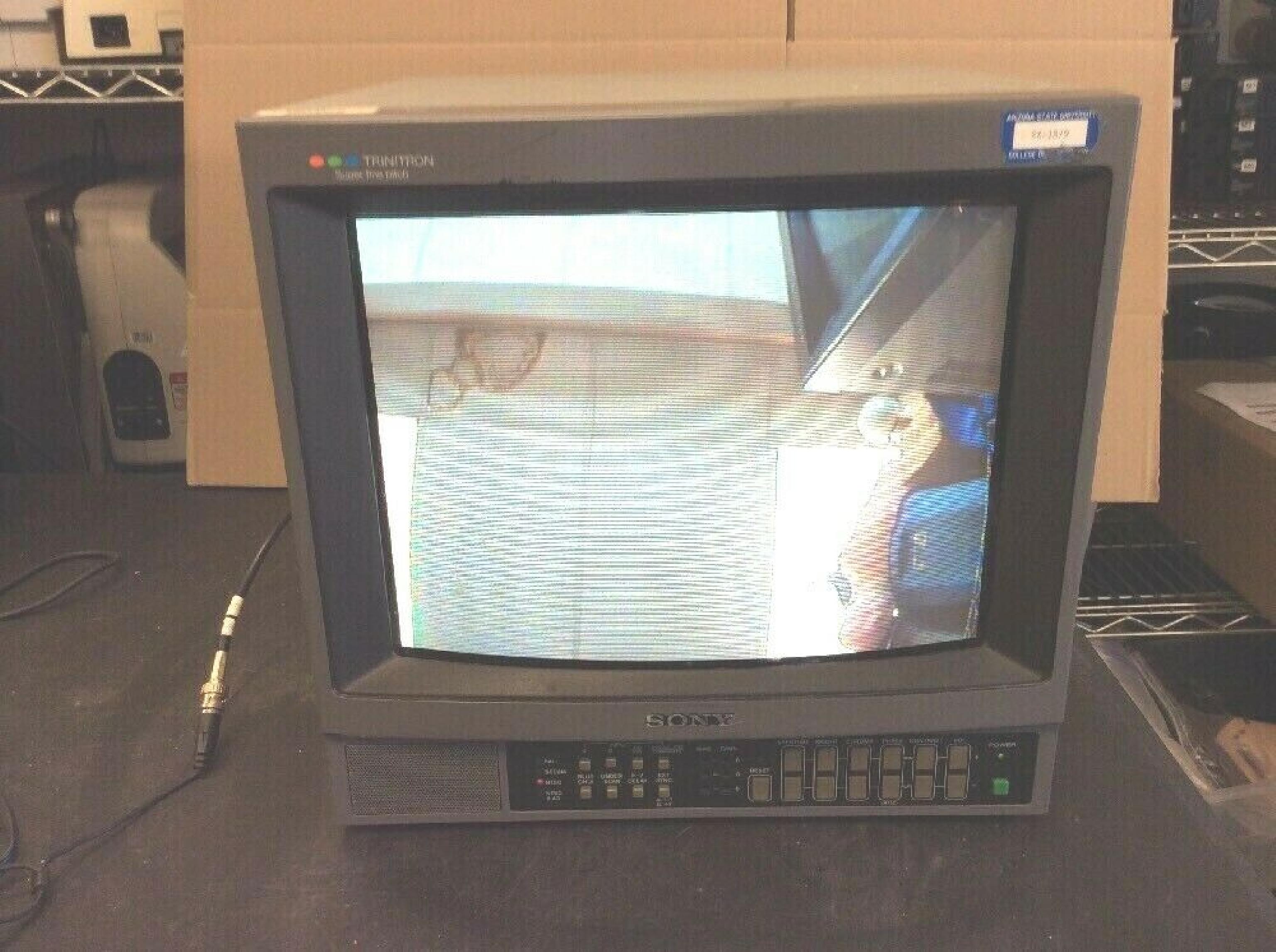 SONY PVM-1344Q TRINITRON COLOR VIDEO MONITOR