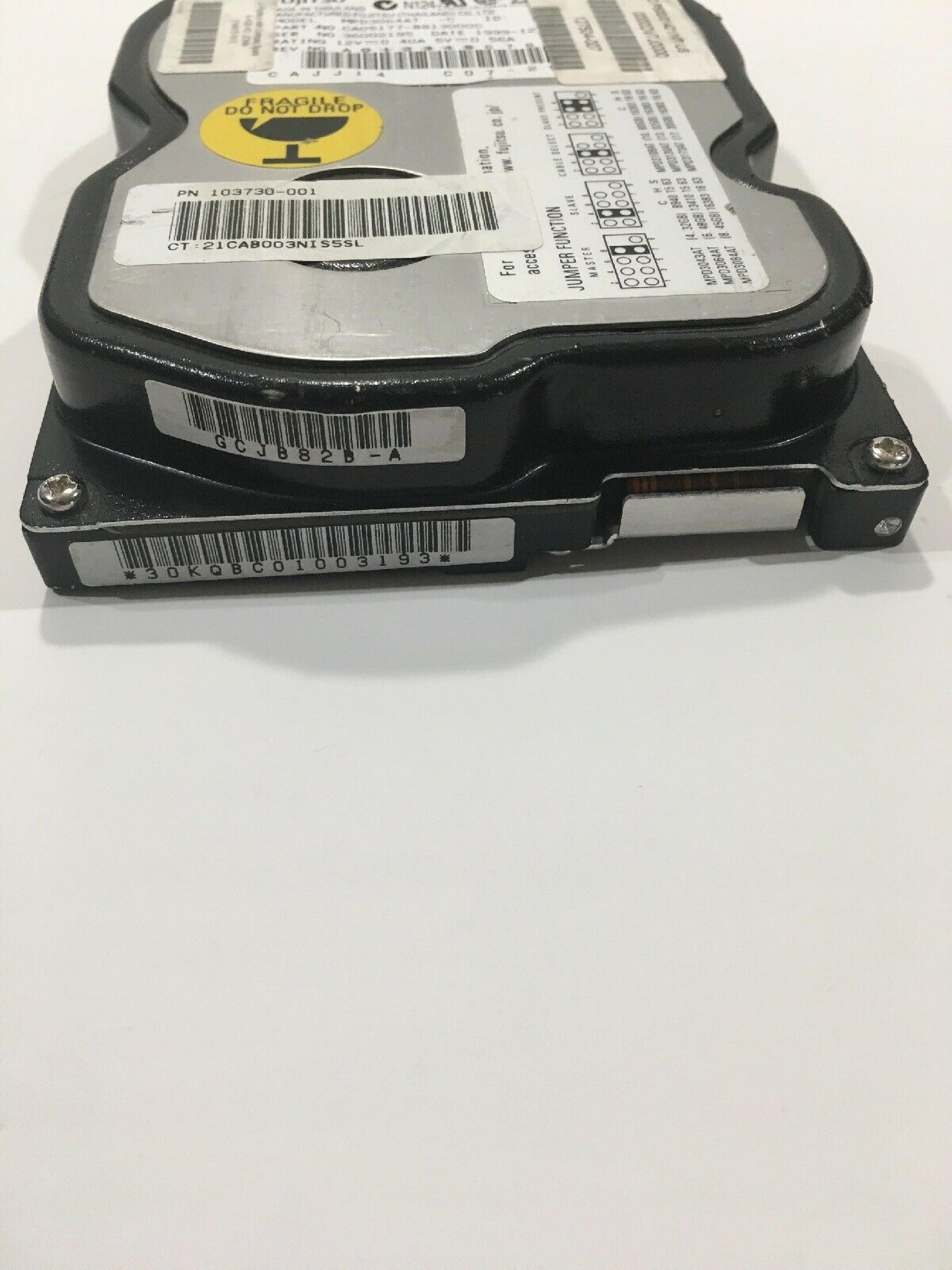 FUJITSU MPD3064AT 6.4GB 3.5INCH IDE HARD DRIVE