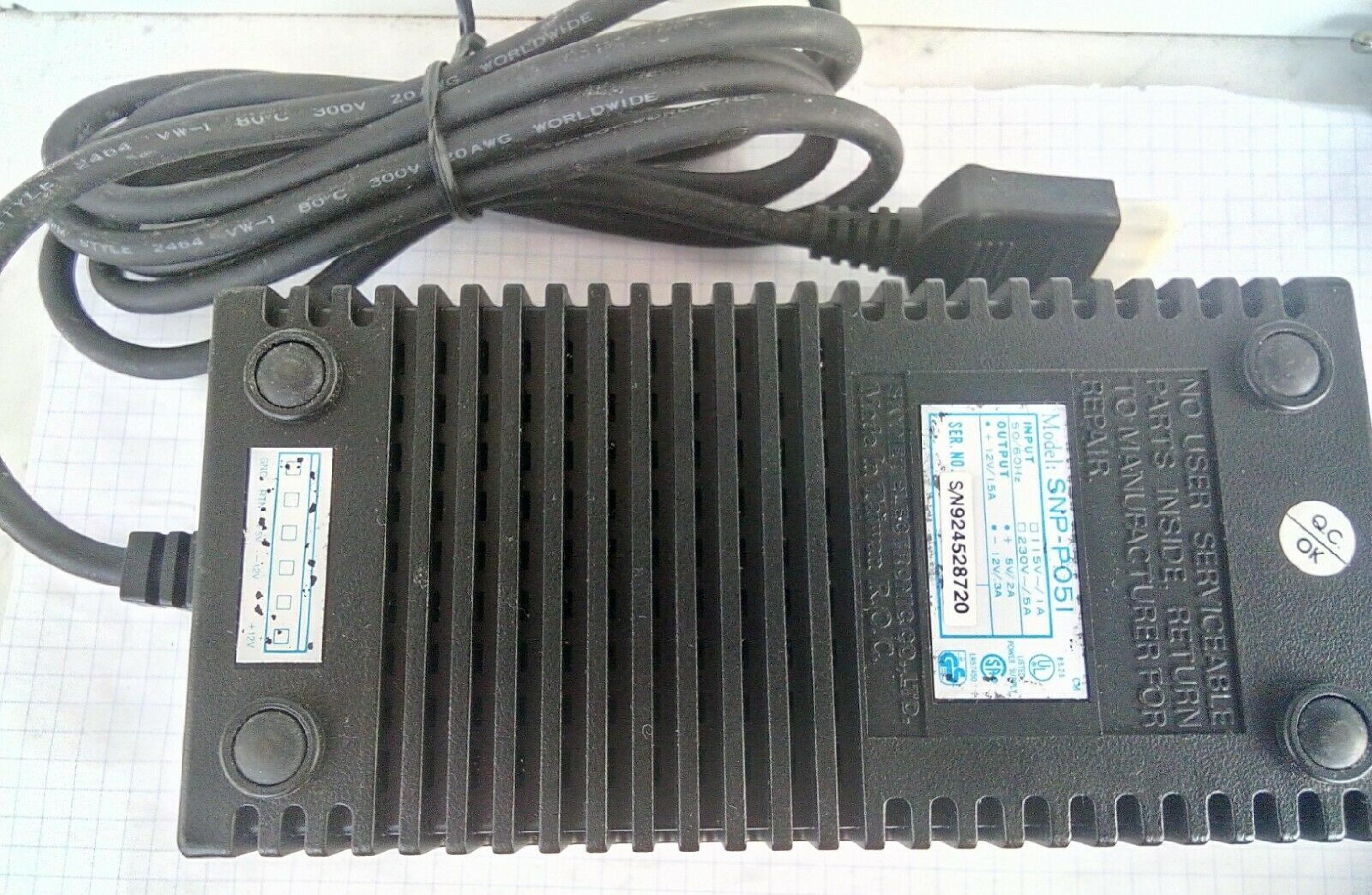 SKYNET ELECTRONICS SNP-P051 POWER SUPPLY FOR COMPUTONE INTELLISERVER