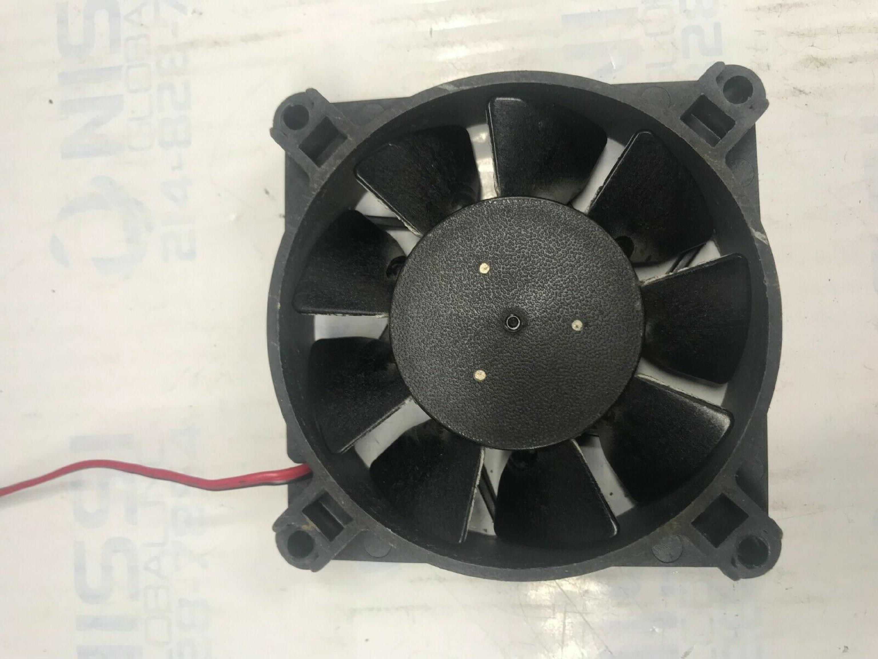 CLIFFORD COMPONENT 0820-12 FAN 12DC .2A 80MM BY 20MM 2WIRE 8INCH CABLE WITH MALE IDC CONNECTOR