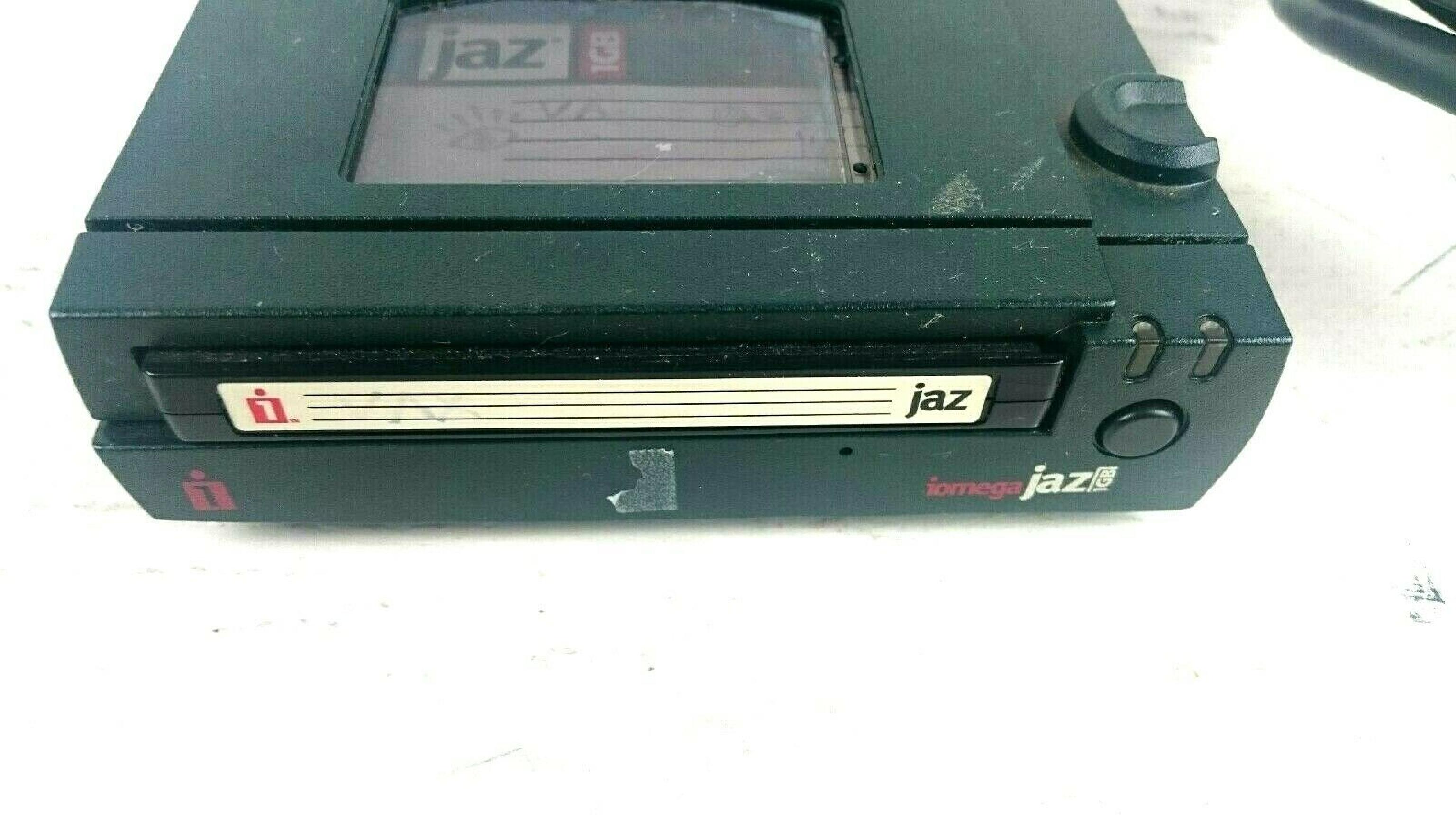 IOMEGA DDXV1000S NO POWER SUPPLY, JAZ 1GB EXTERNAL SCSI 50HD DRIVE