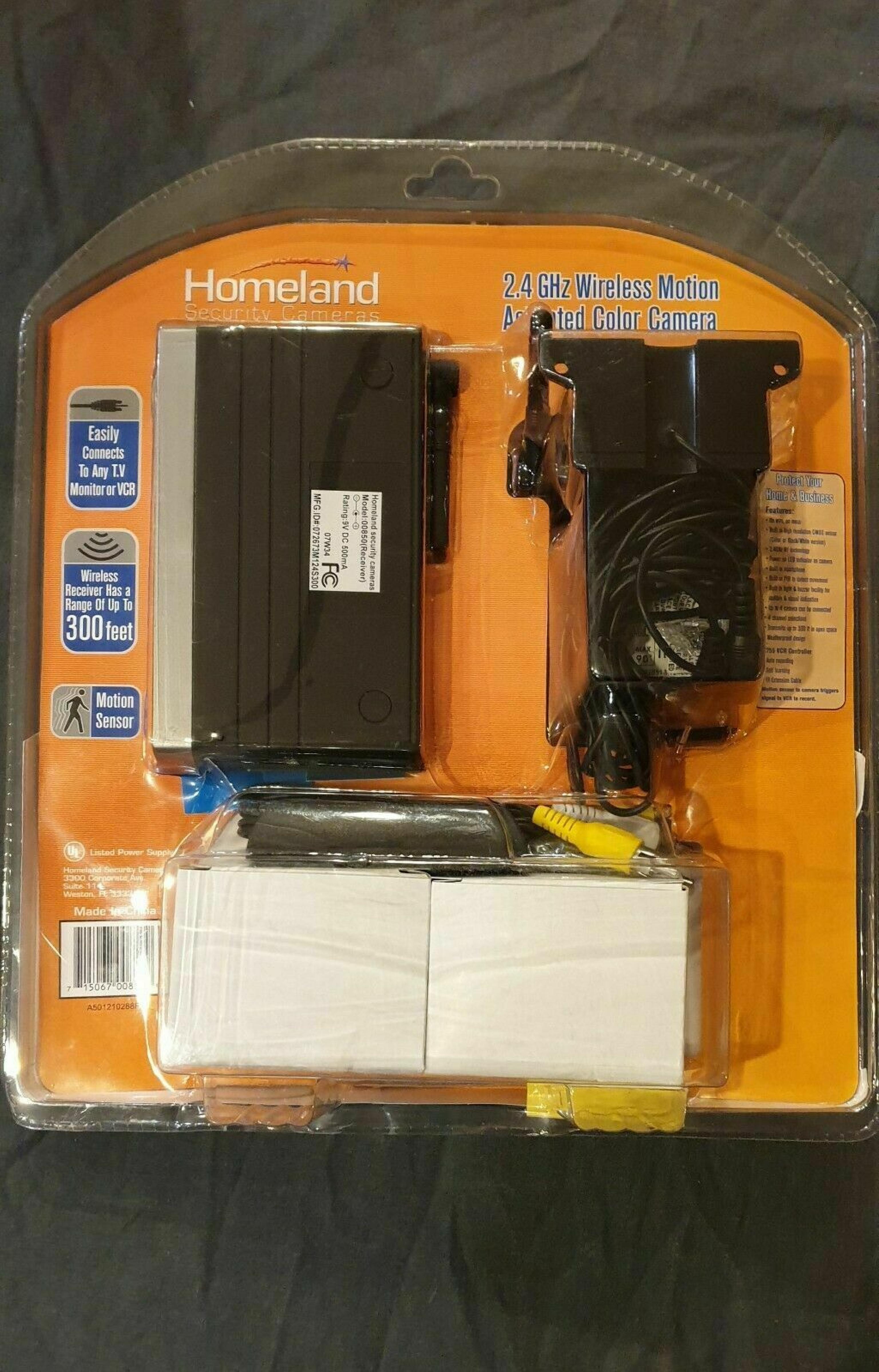 HOMELAND SECURITY 850 RECEIVER, WITHOUT 9V DC POWER SUPPLY