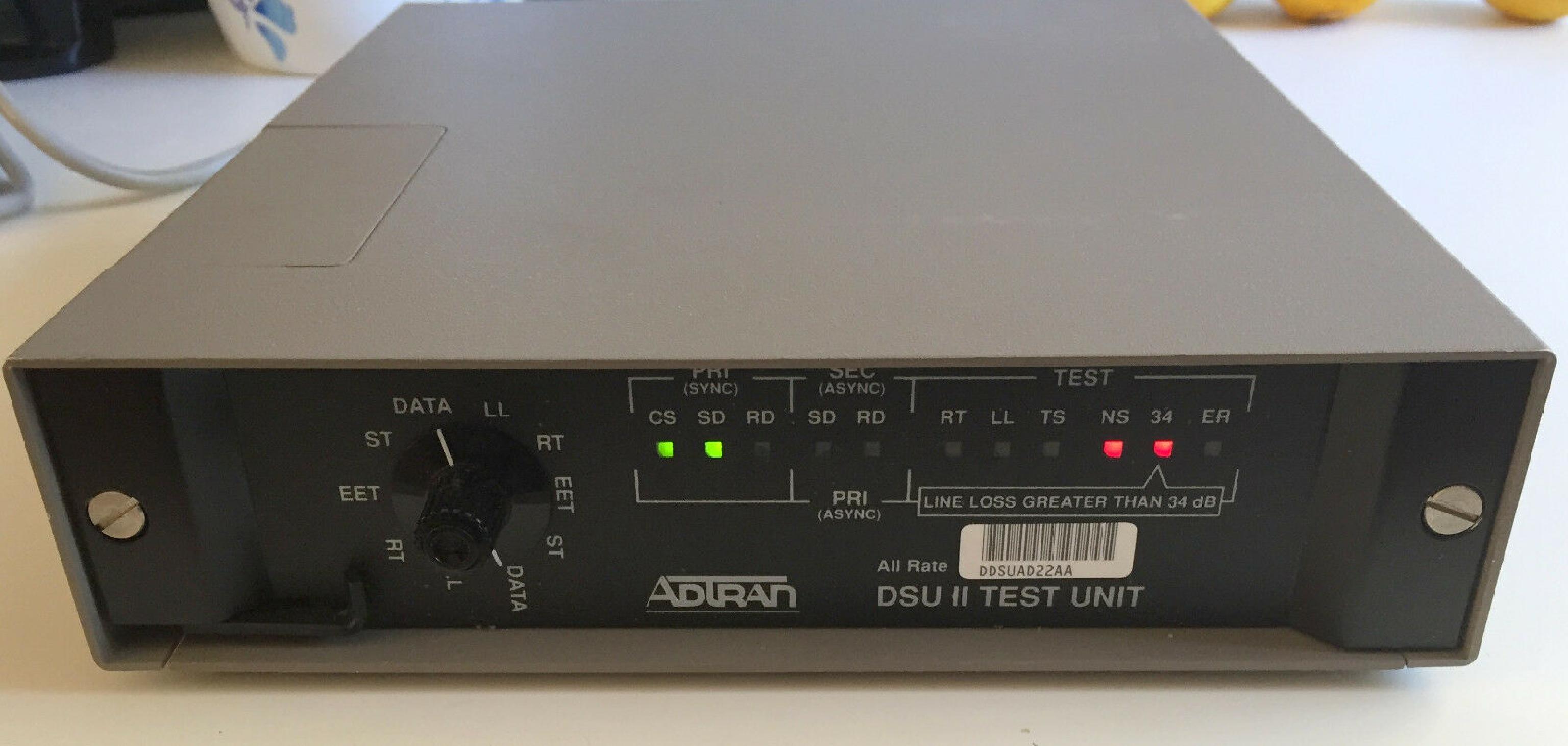 ADTRAN DSU II V.35 DSU