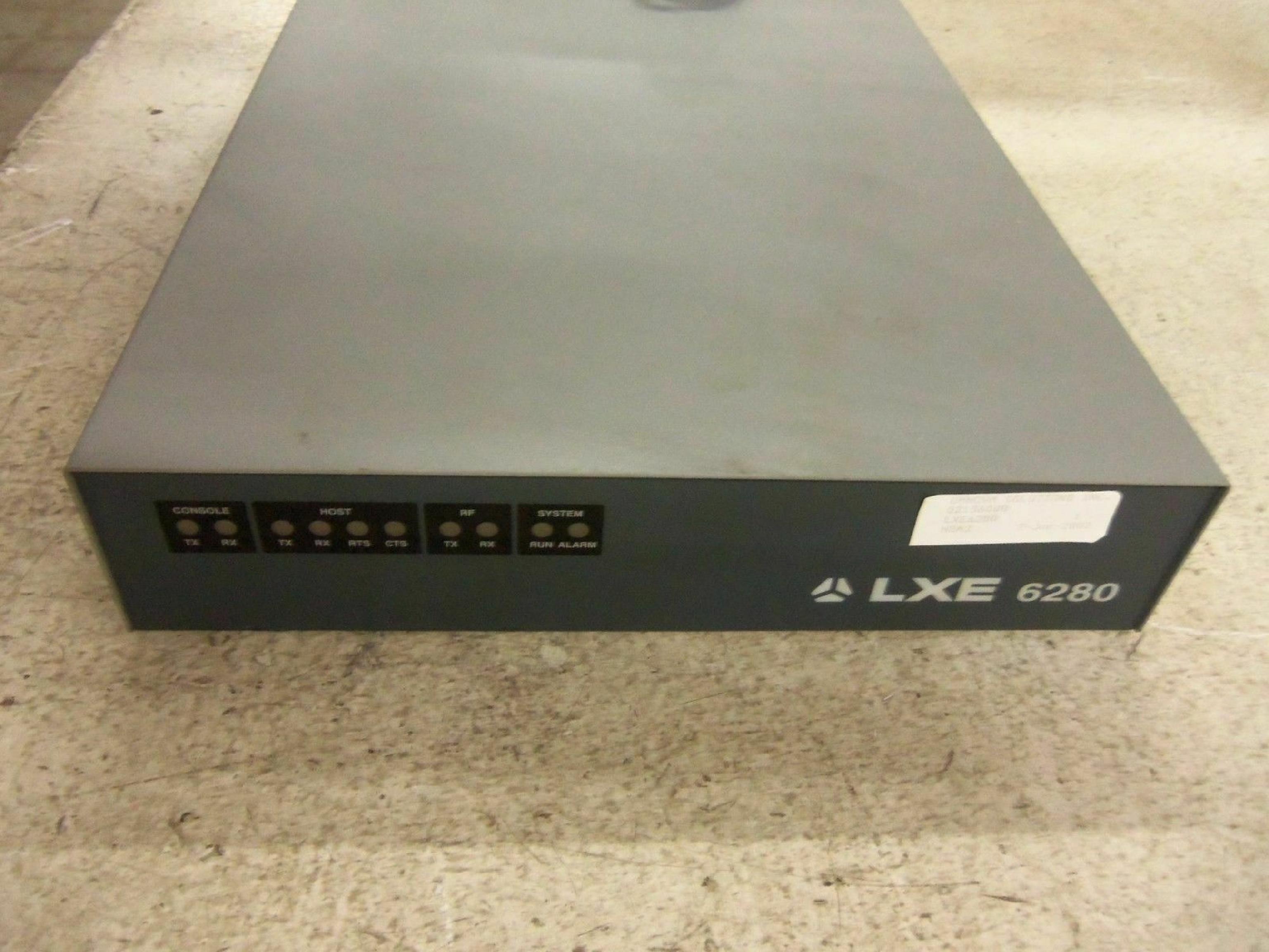 LXE 6280RFU BASE STATION WITH AUI TPE THIN-NET AUX AND CONSOLE