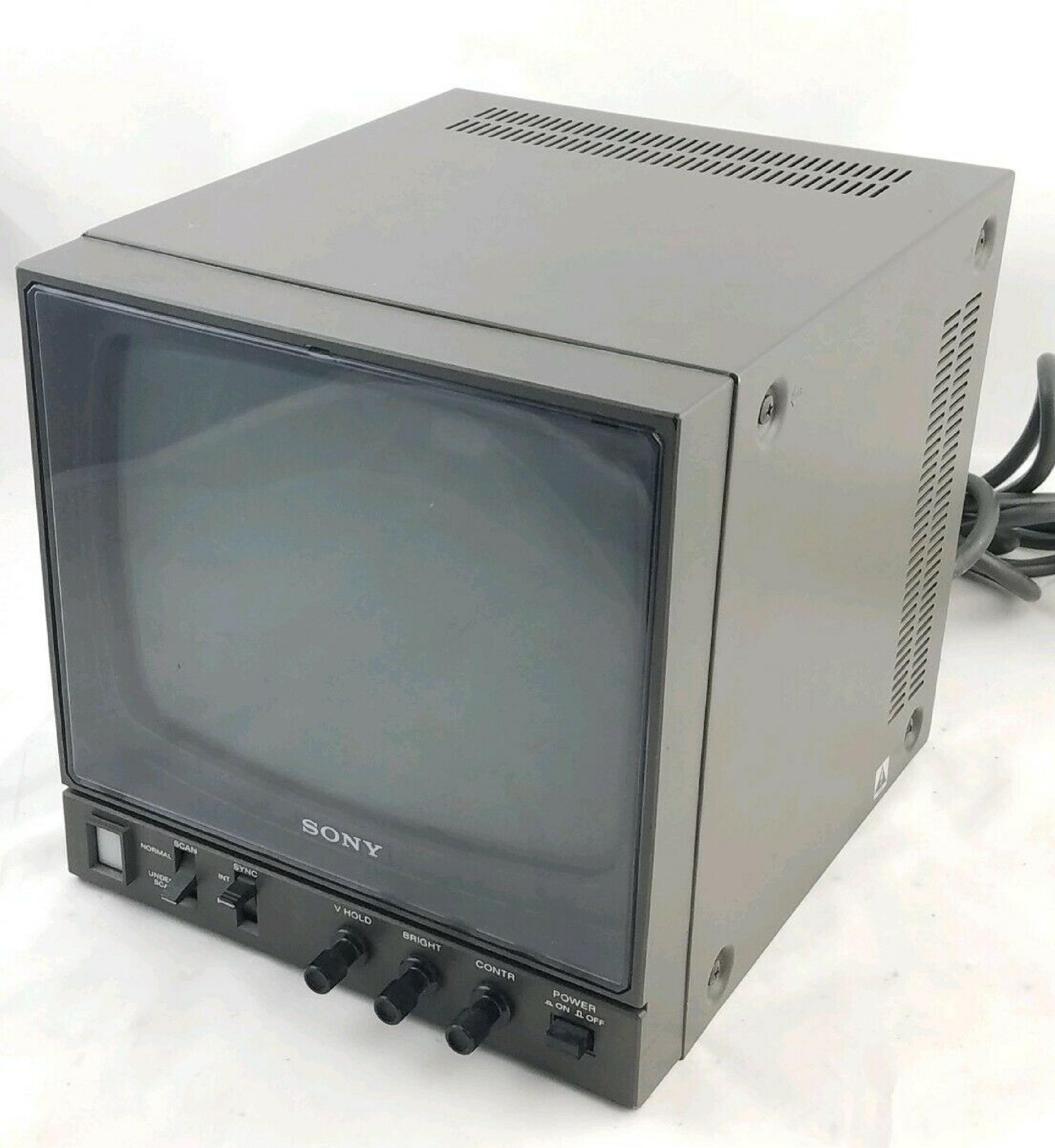 SONY PVM-91 8INCH BLACK AND WHITE VIDEO MONITOR