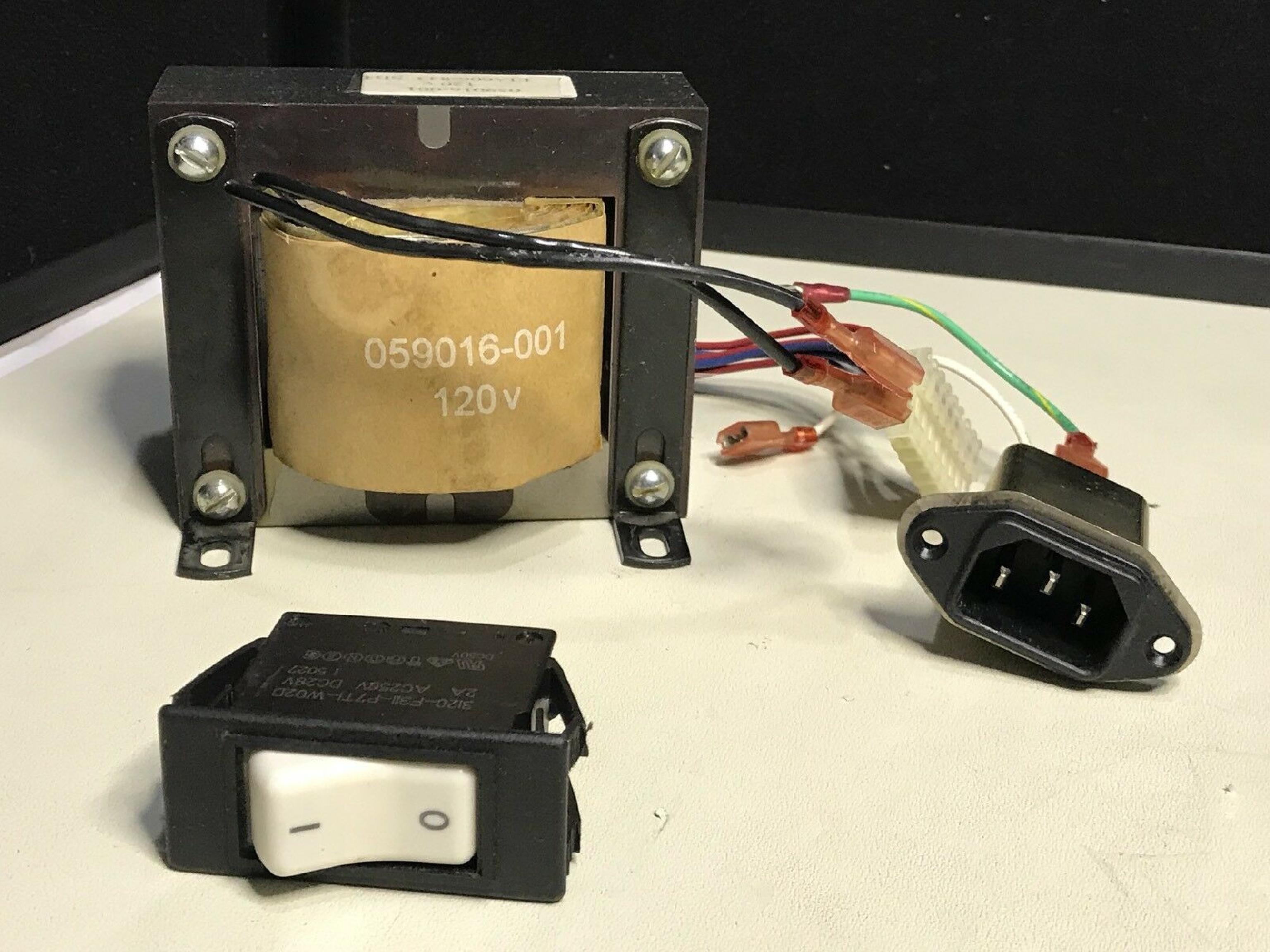 INTERMEC TECHNOLOGIES CORPORATION 059016-001 120V TRANSFORMER FOR INTERMEC 3400D THERMAL PRINTER 3400B