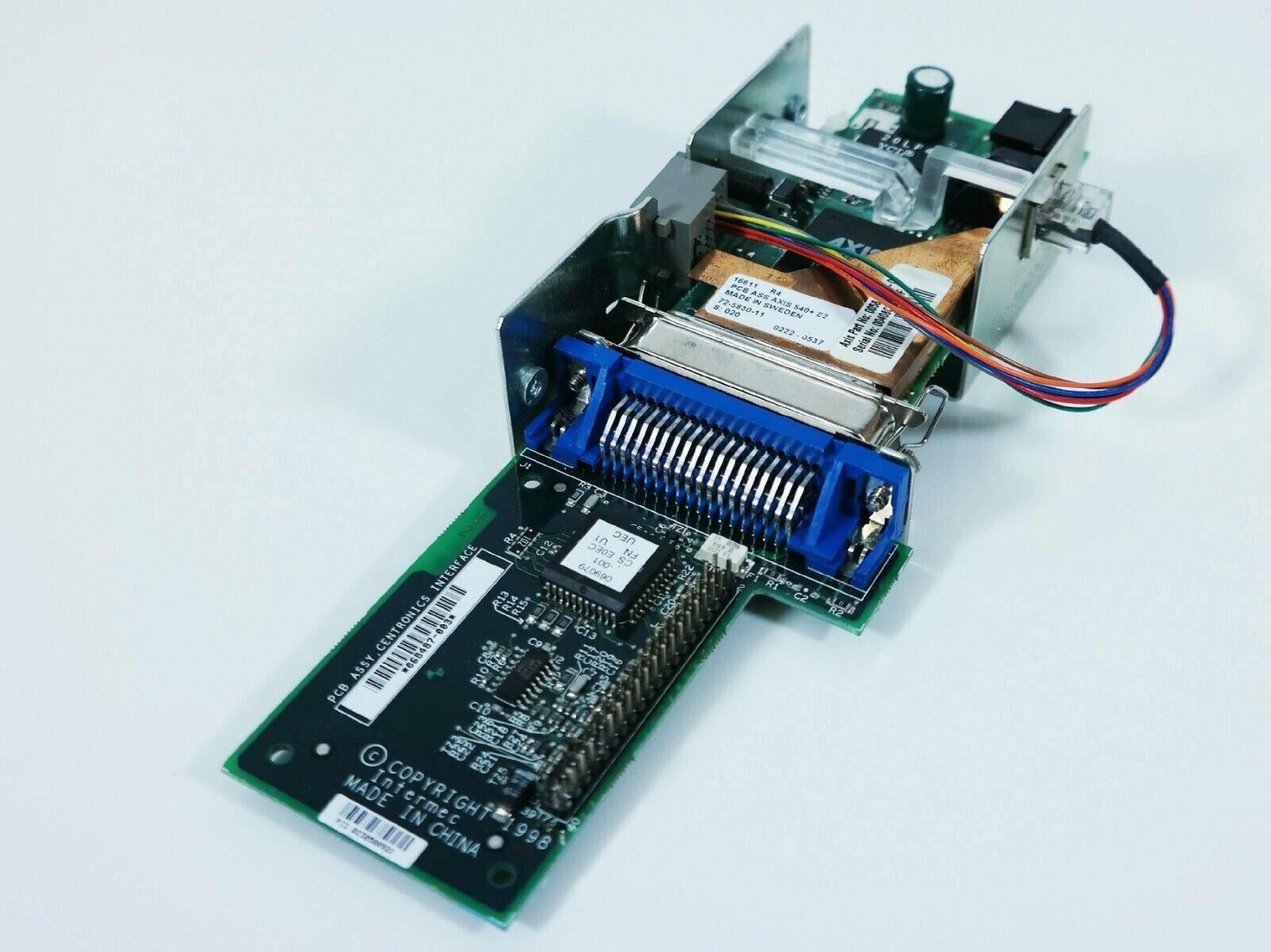 INTERMEC TECHNOLOGIES CORPORATION 068486-003 CENTRONICS INTERFACE PCB