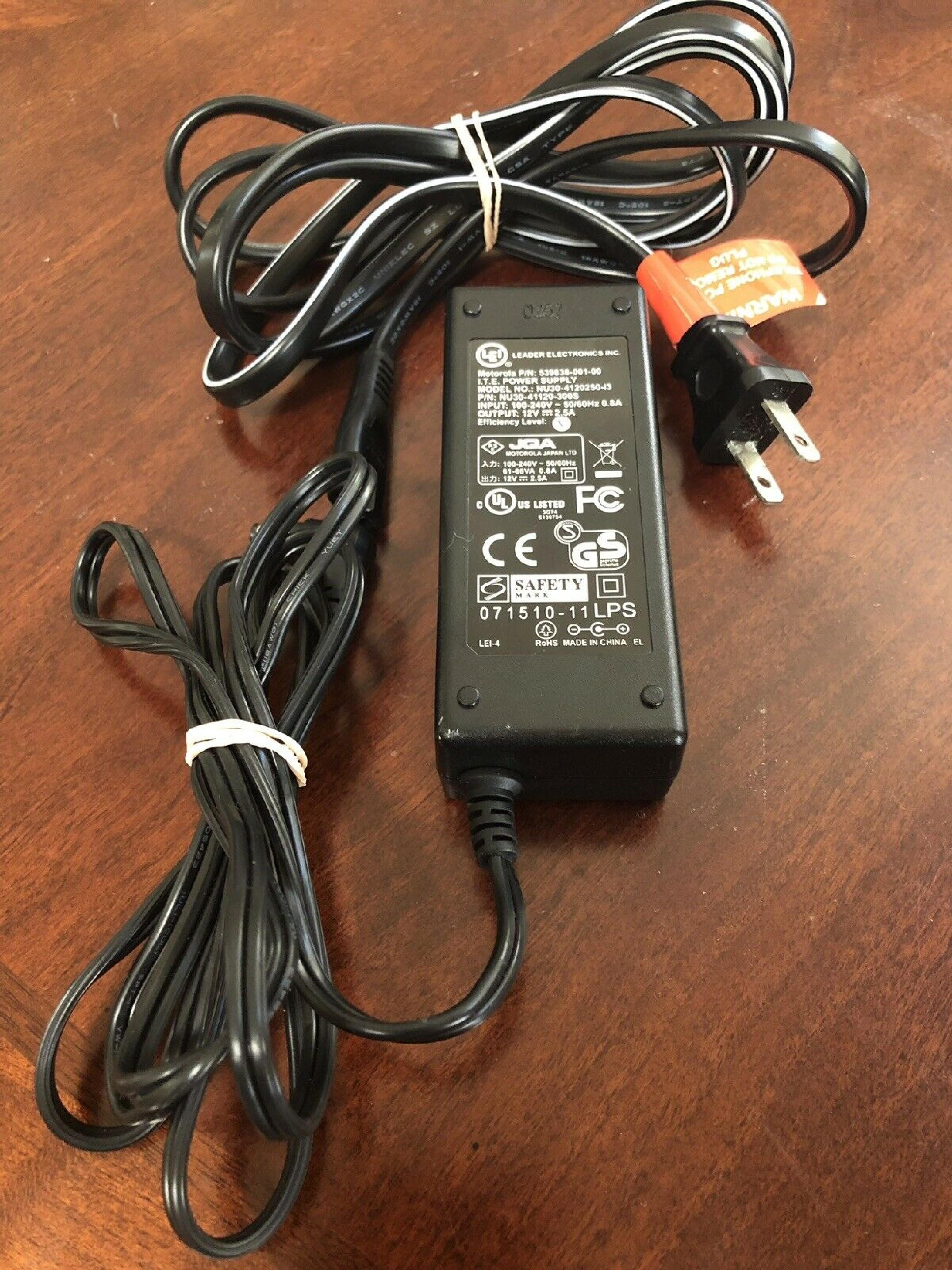 MOTOROLA 539838-001-00 POWER SUPPLY 12V 2.5A