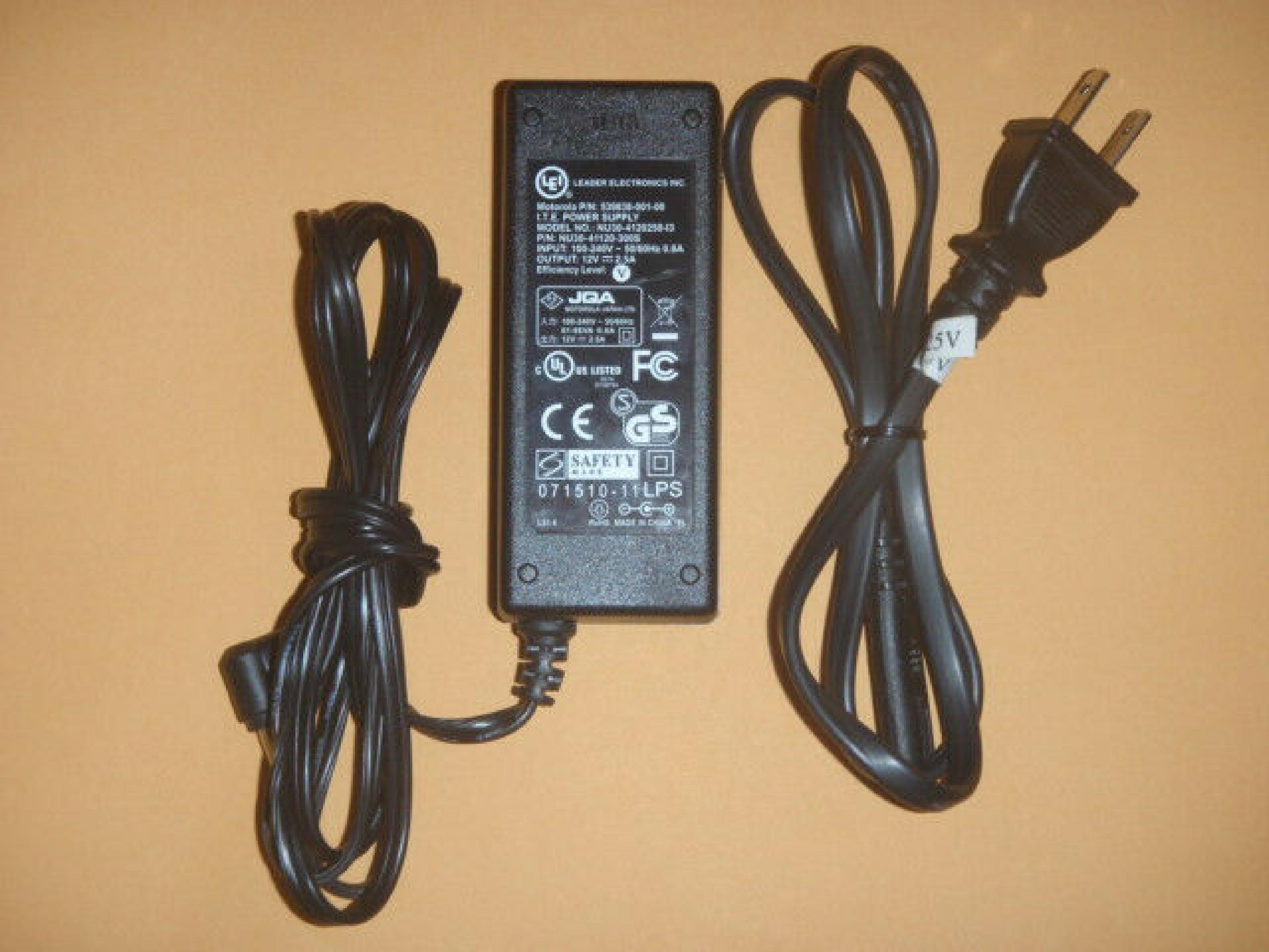 MOTOROLA 539838-001-00 POWER SUPPLY 12V 2.5A