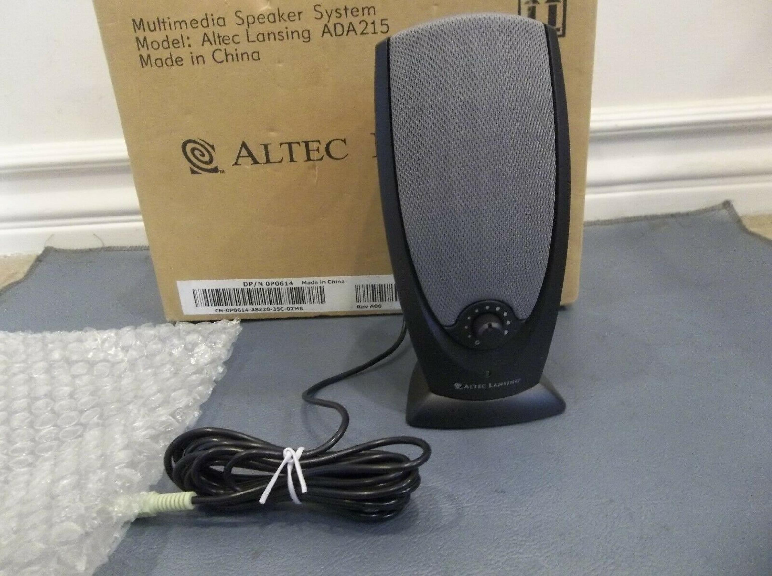 ALTEC LANSING ADA215 MULTIMEDIA SPEAKER