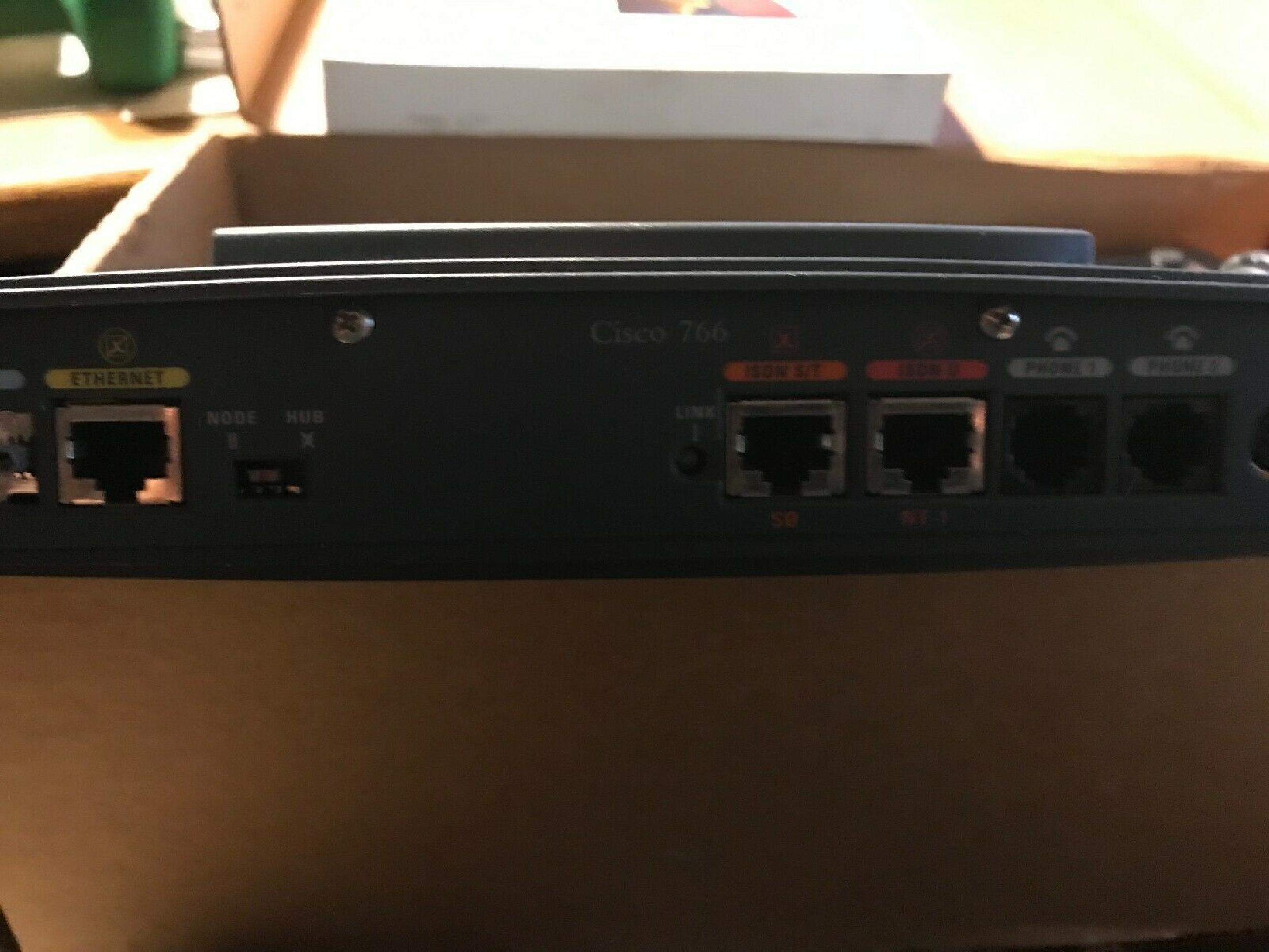 CISCO SYSTEMS 766 ISDN CISCO 766 ROUTER