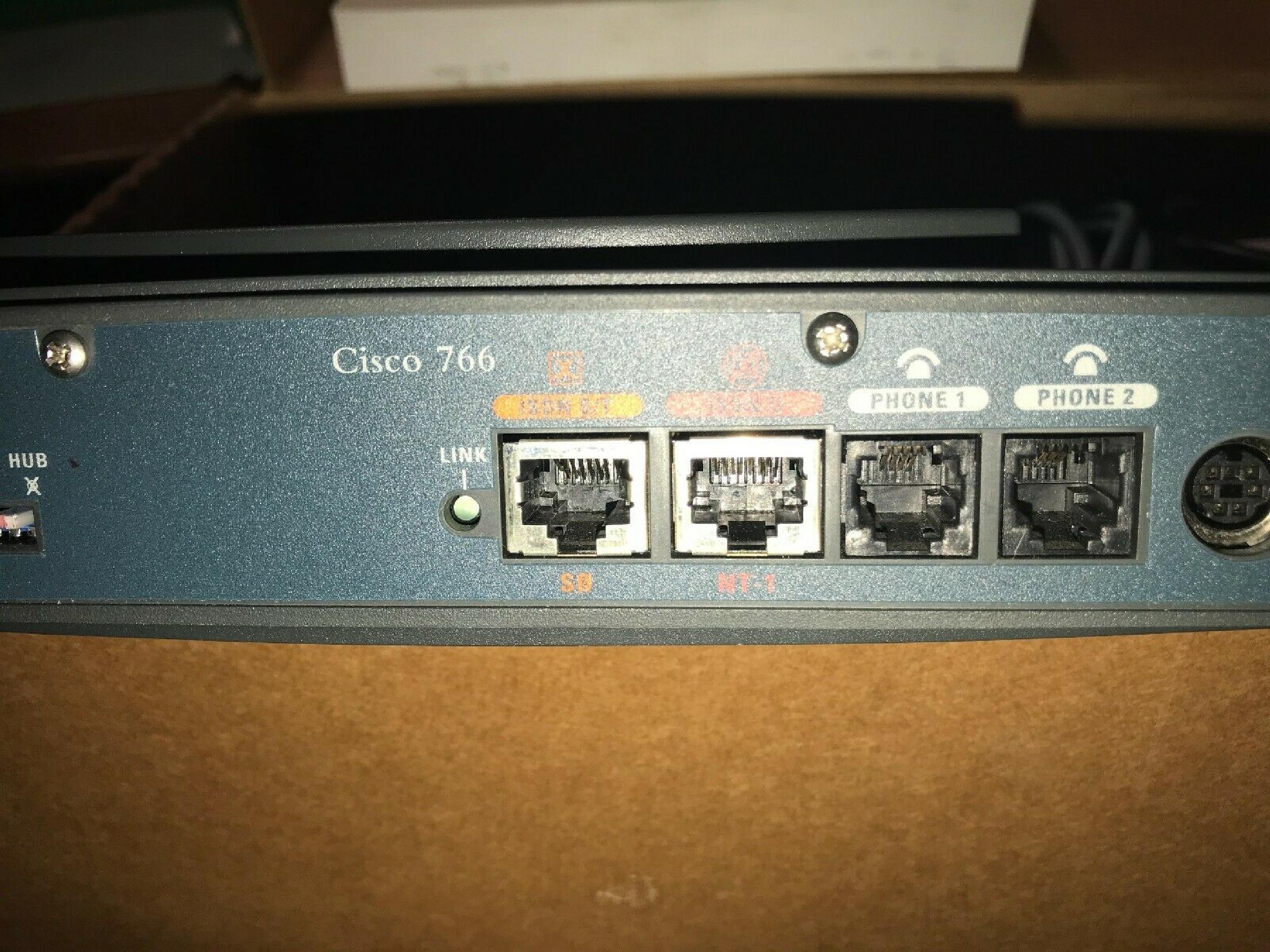 CISCO SYSTEMS 766 ISDN CISCO 766 ROUTER