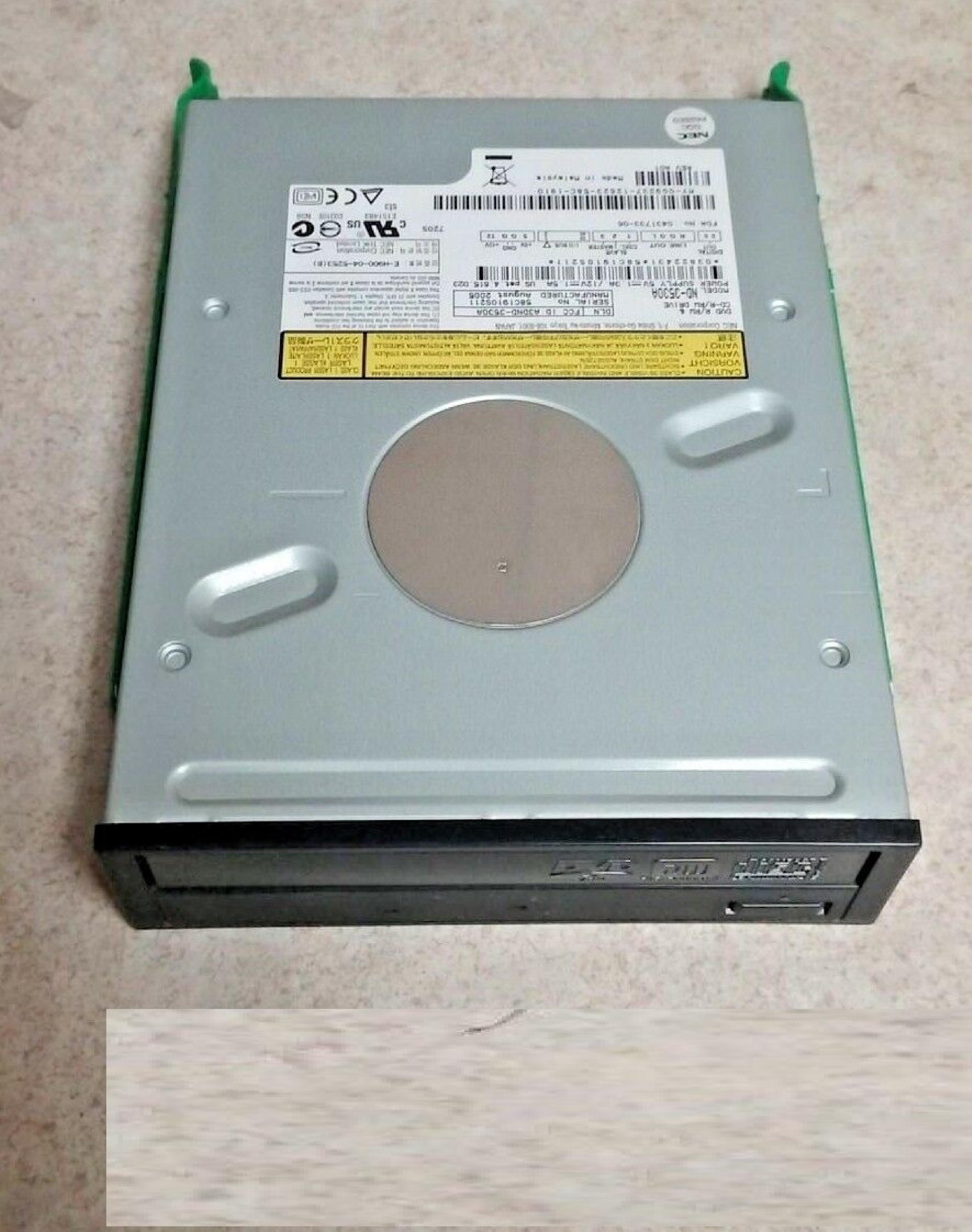 NEC ND-3530A 16X CD/DVDRW DRIVE WITH BLACK BEZEL