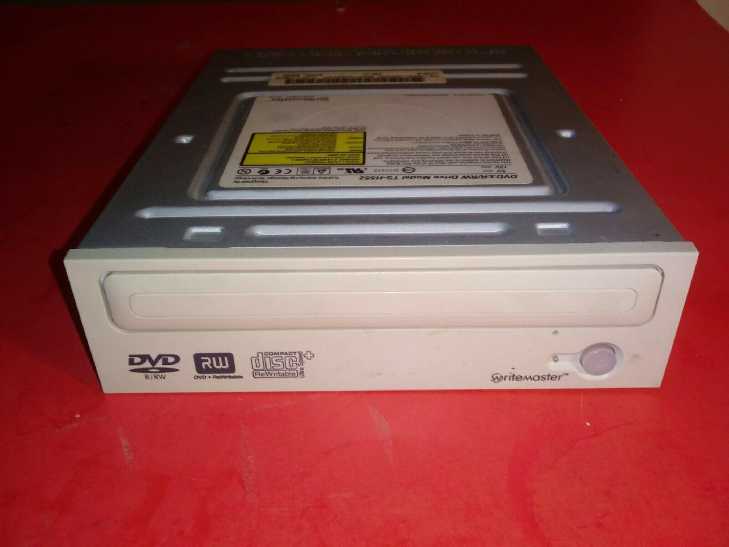 SAMSUNG TS-H552 DVD+R/+RW DRIVE WITH BLACK BEZEL